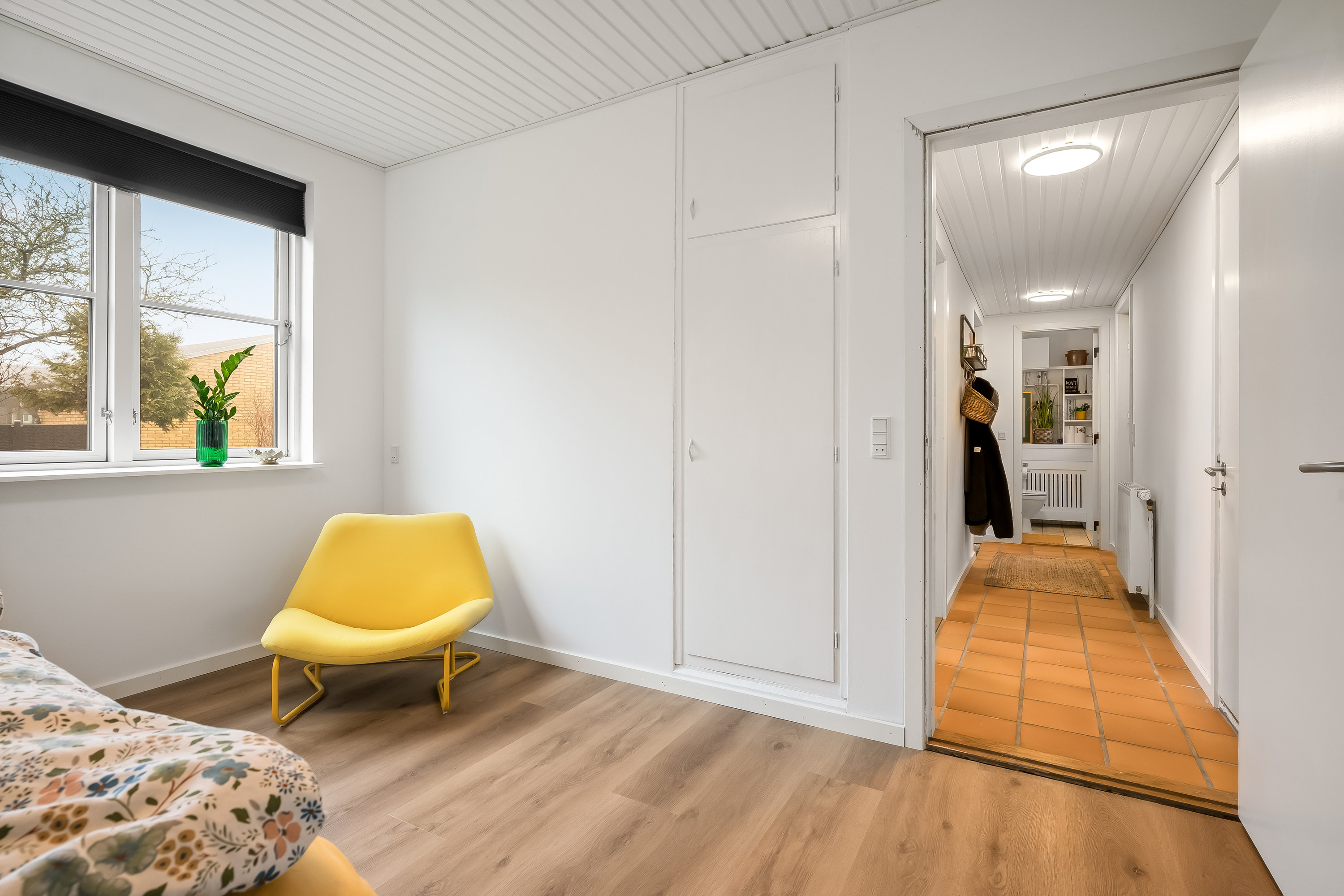 Fremhævet soveværelse billede i fuldskærmstilstand. Billede af Stenshøj 3, 6950 Ringkøbing