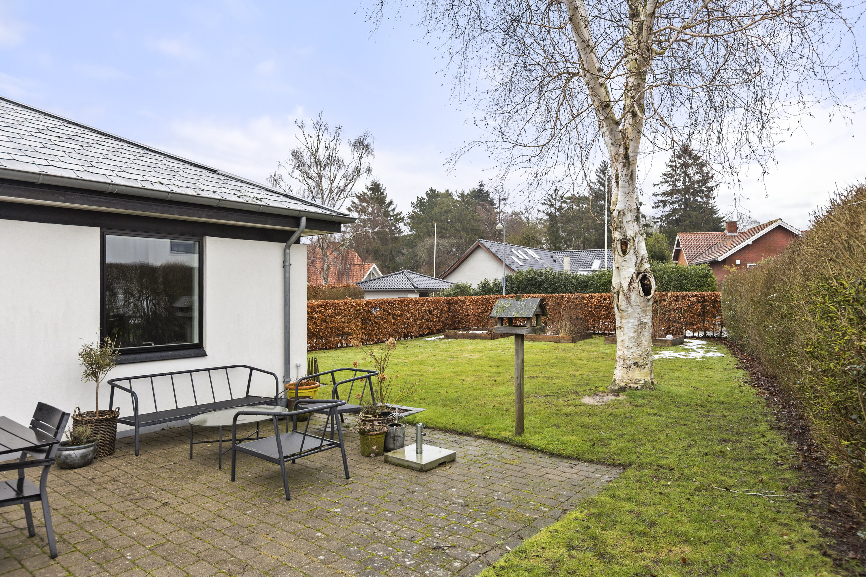 Fremhævet have billede i fuldskærmstilstand. Billede af Birkevænget 14, 4200 Slagelse