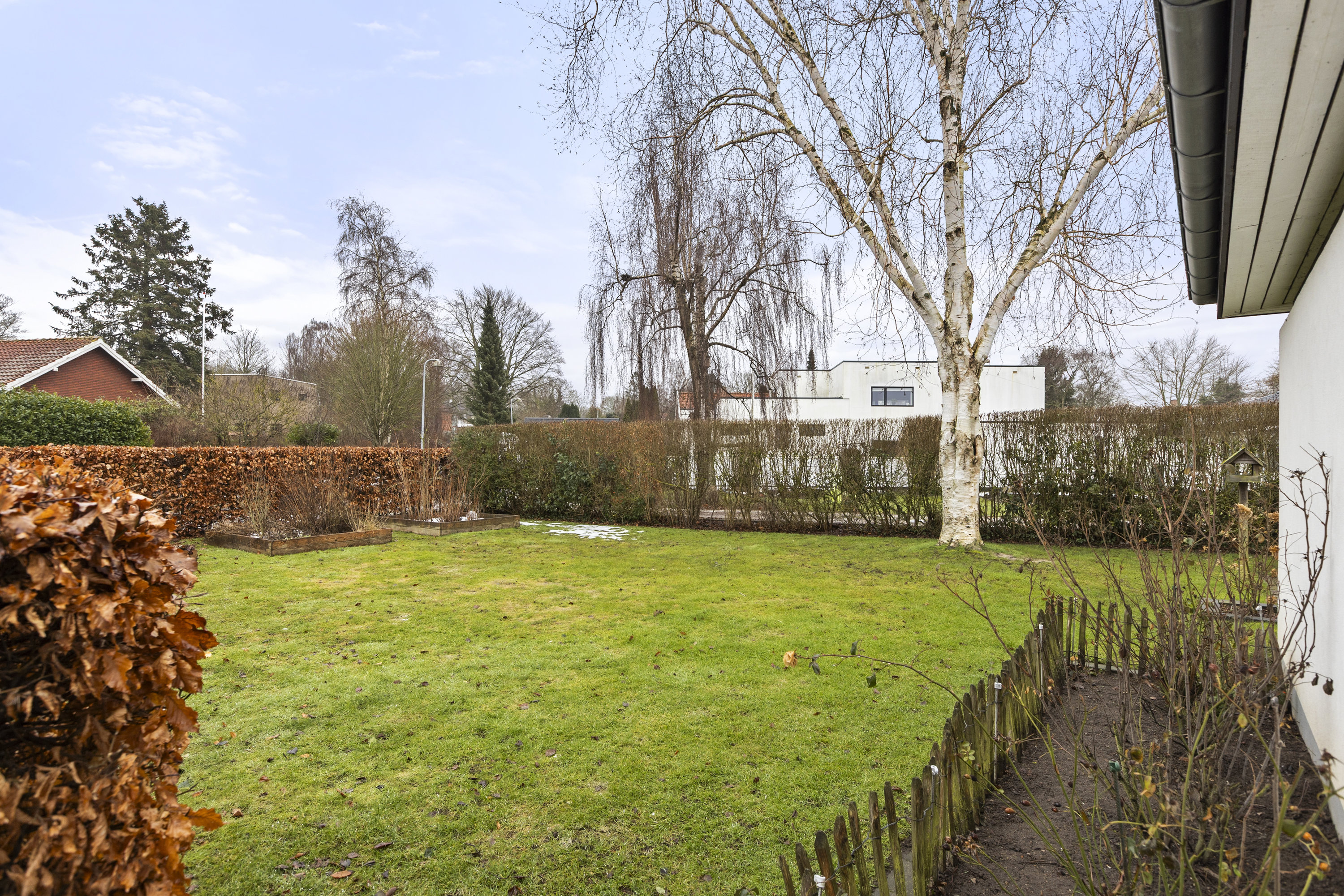 Fremhævet have billede i fuldskærmstilstand. Billede af Birkevænget 14, 4200 Slagelse