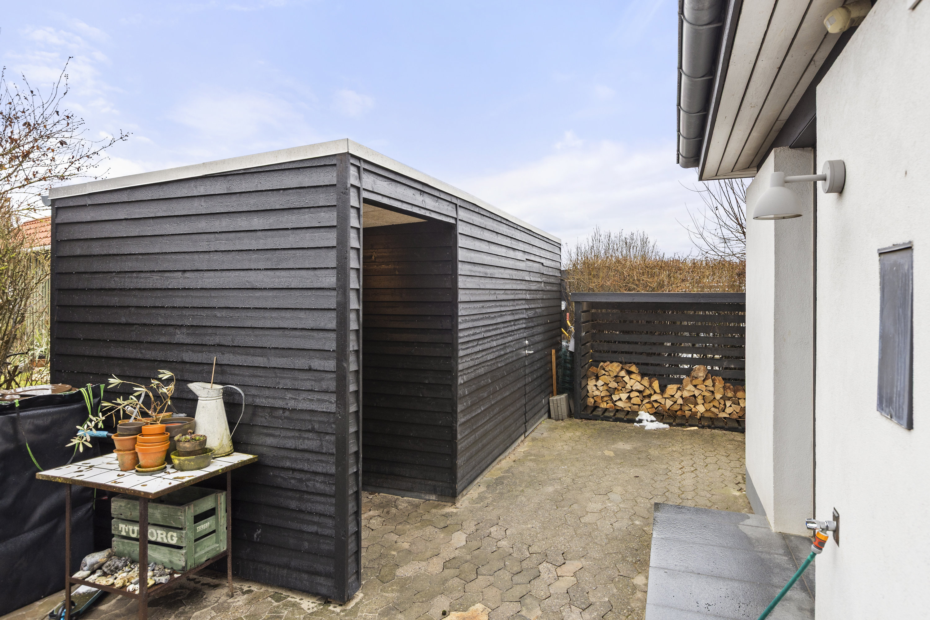 Fremhævet udhus billede i fuldskærmstilstand. Billede af Birkevænget 14, 4200 Slagelse