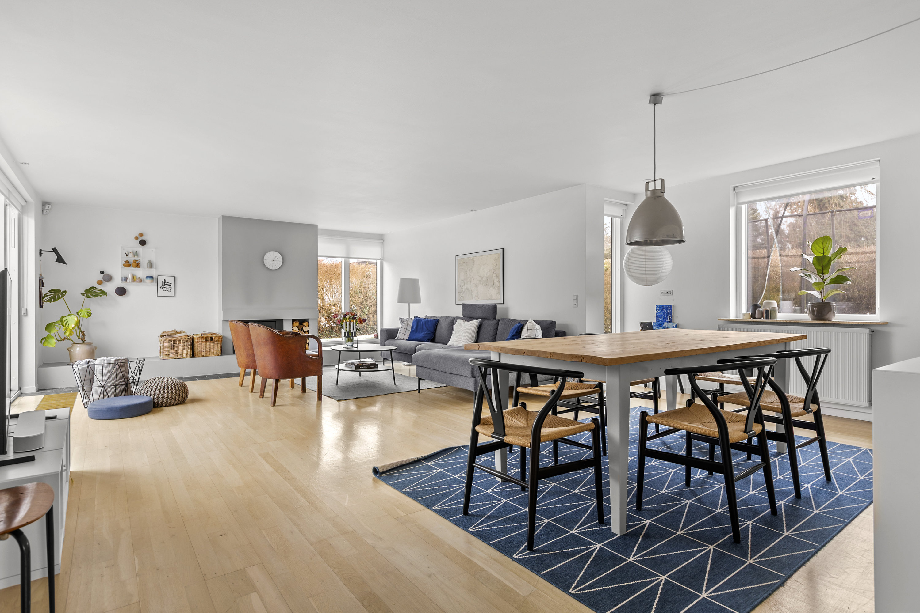 Fremhævet stue billede i fuldskærmstilstand. Billede af Birkevænget 14, 4200 Slagelse