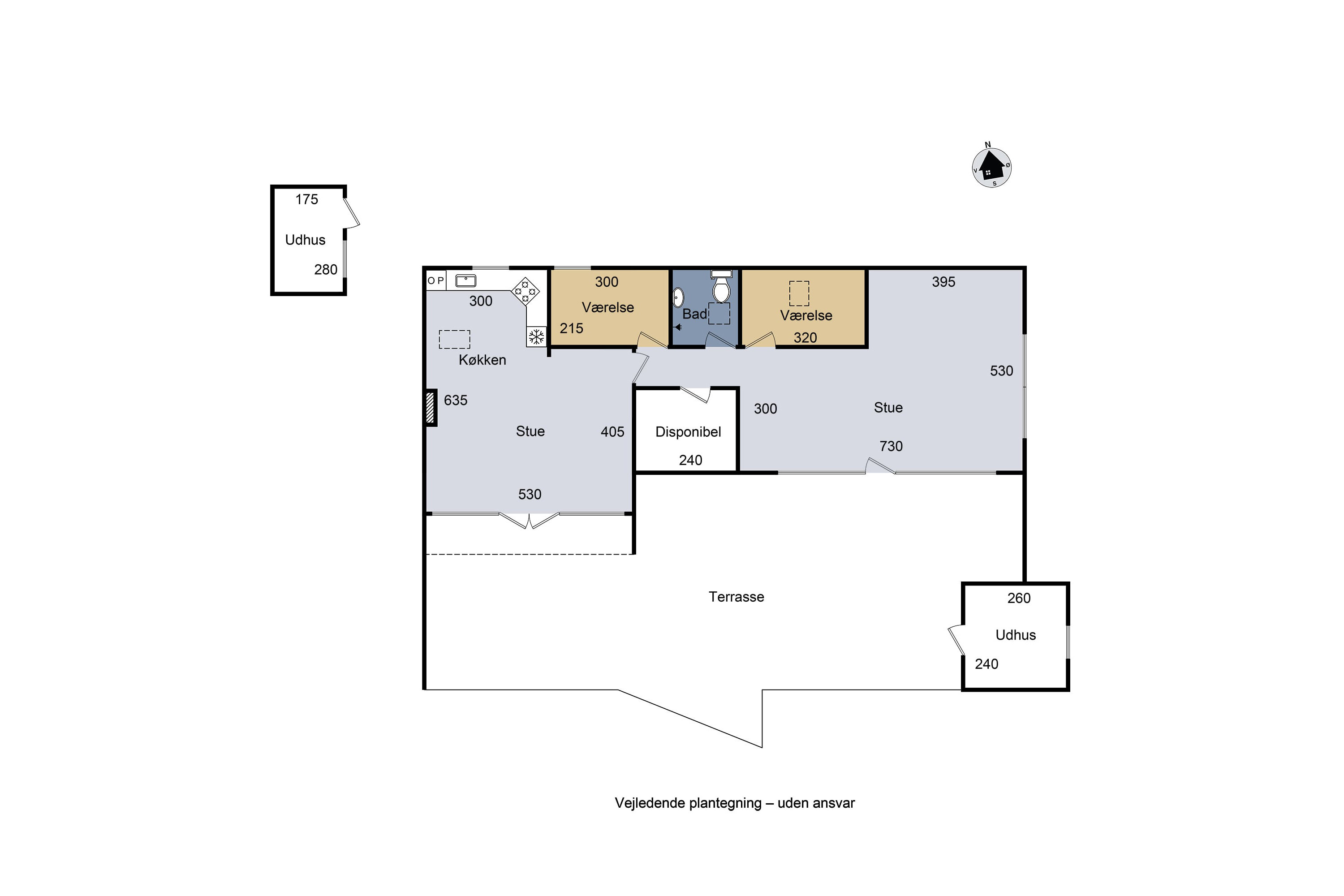 Plantegninger billede af Strandbjerggårdsvej 29, 4400 Kalundborg