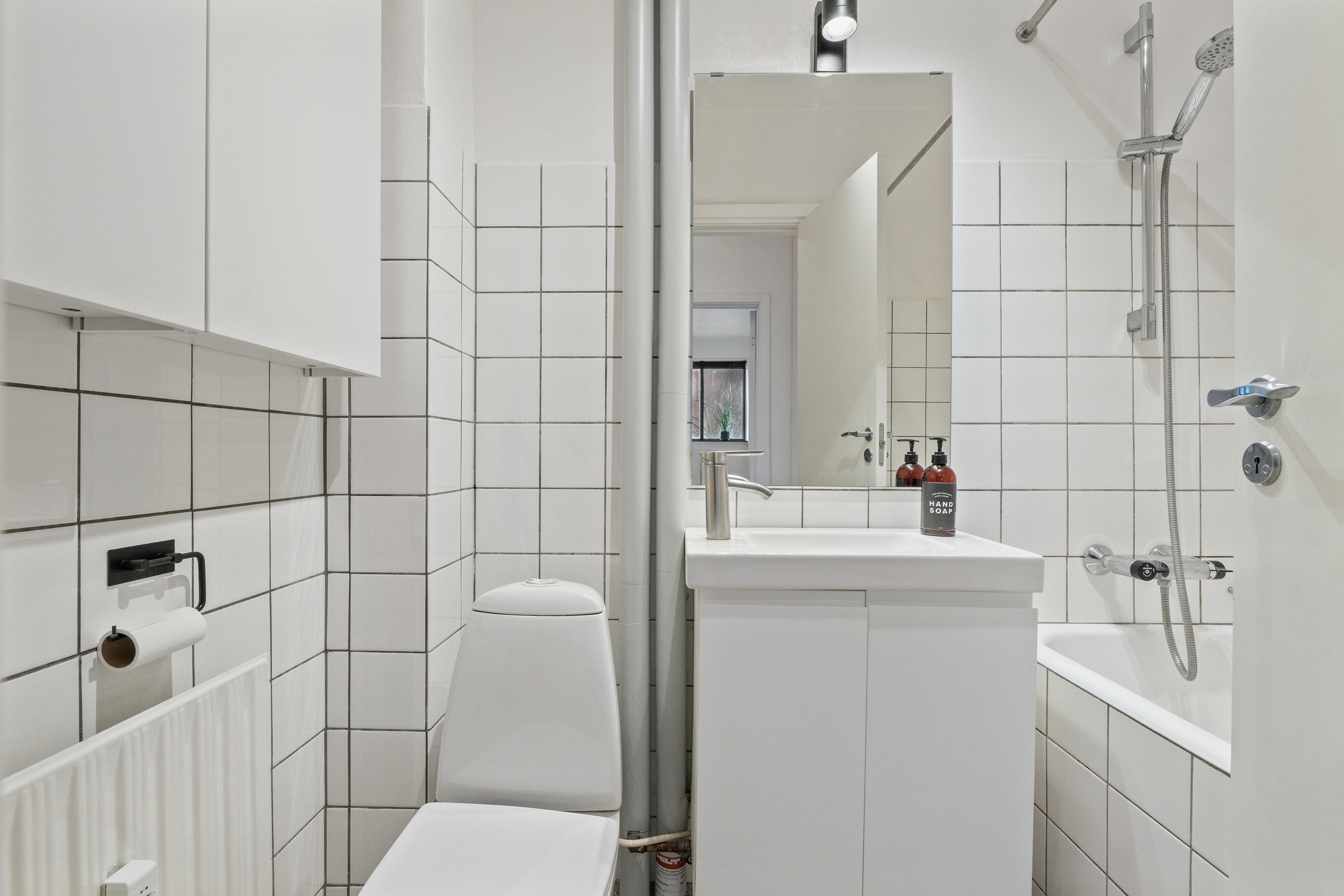 Fremhævet badeværelse billede i fuldskærmstilstand. Billede af Møllevejen 21, st.. mf., 8000 Aarhus C