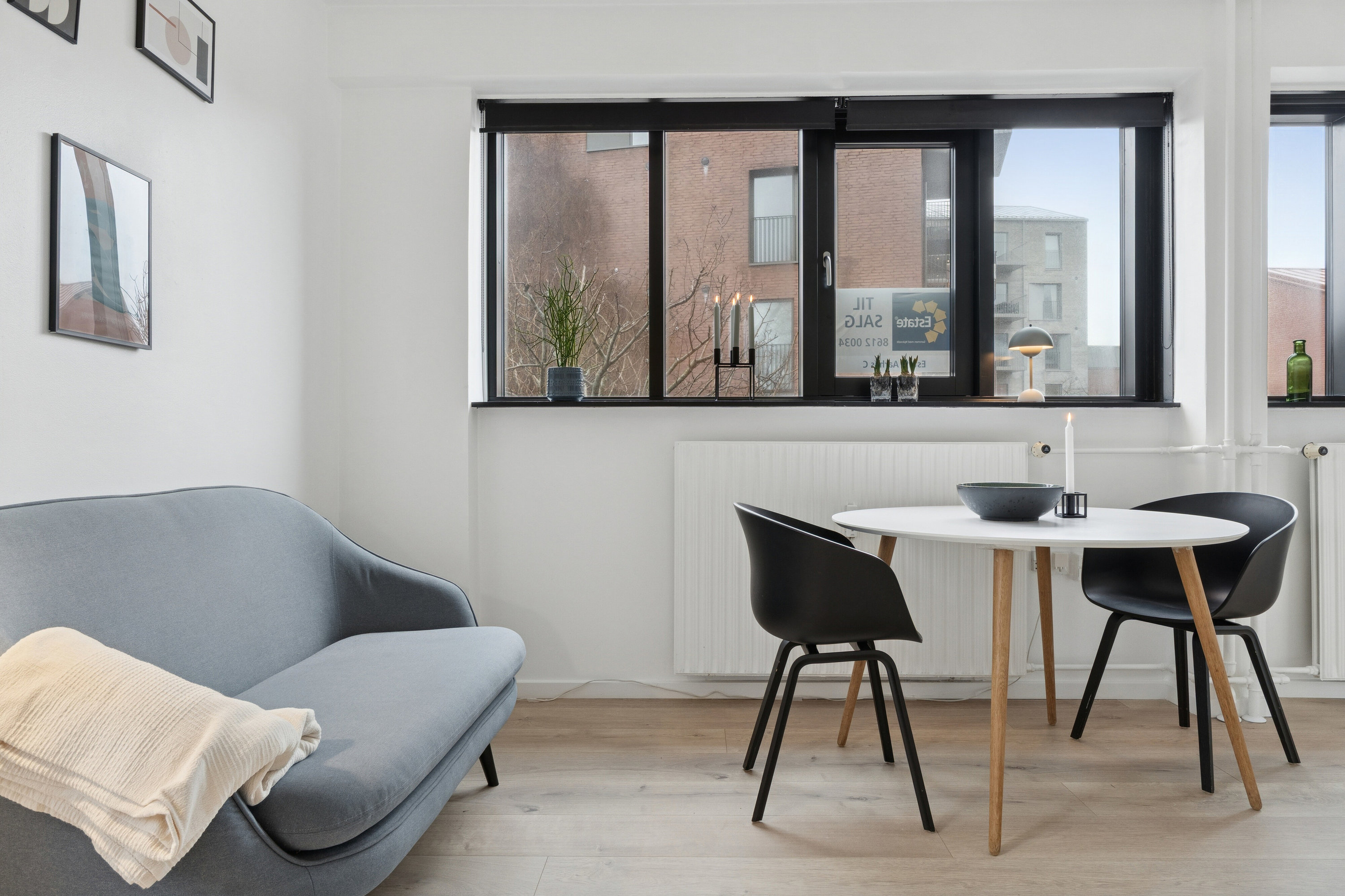 Fremhævet stue billede i fuldskærmstilstand. Billede af Møllevejen 21, st.. mf., 8000 Aarhus C