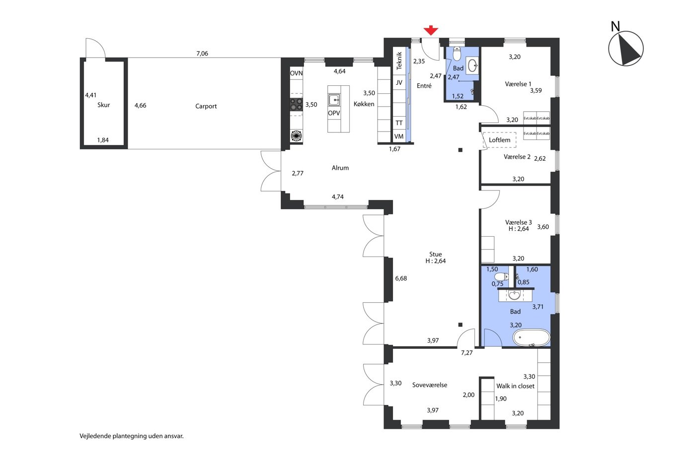 Plantegninger billede af Sneslev Stationsvej 10, Hjelmsømagle, 4100 Ringsted