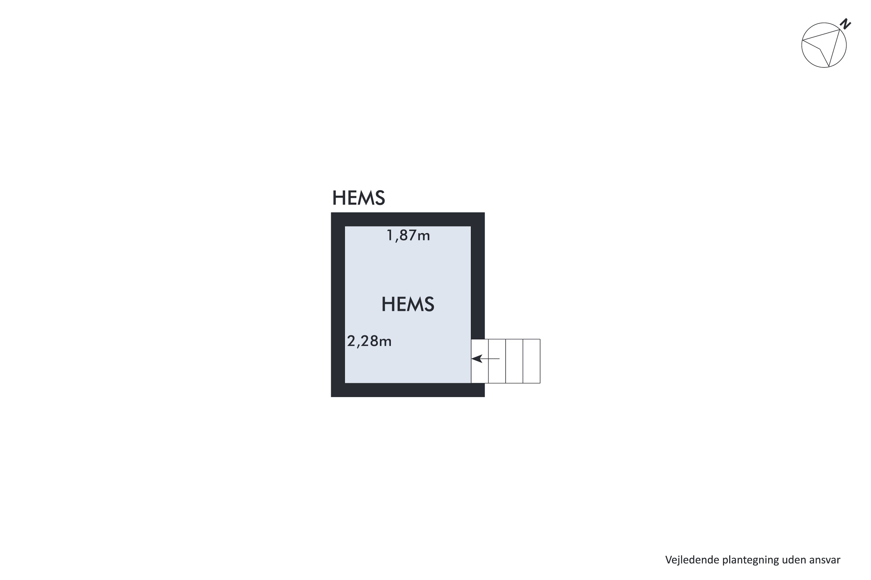 Plantegninger billede af Vestmannagade 2, st.. tv., 2300 København S