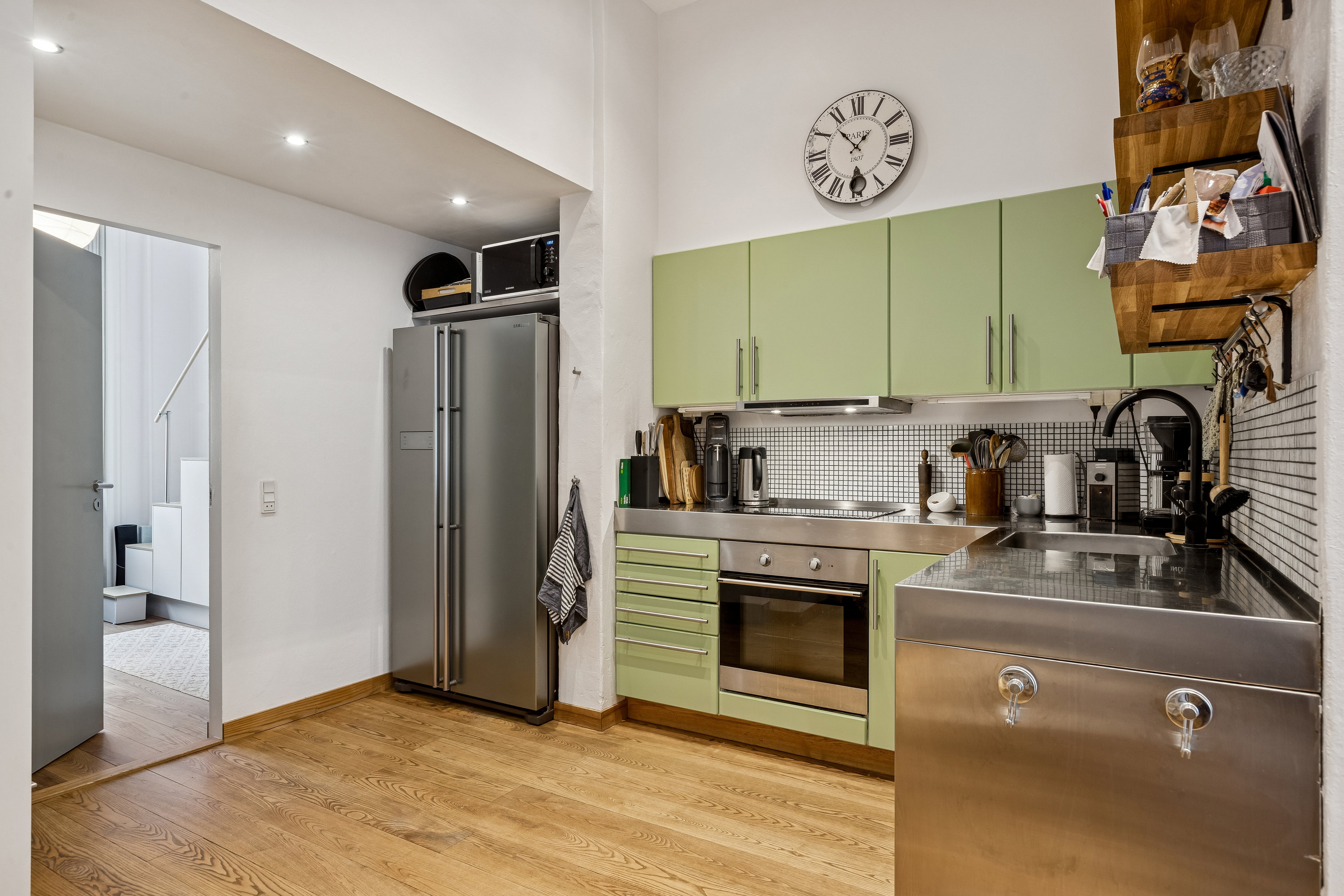 Fremhævet køkken billede i fuldskærmstilstand. Billede af Vestmannagade 2, st.. tv., 2300 København S