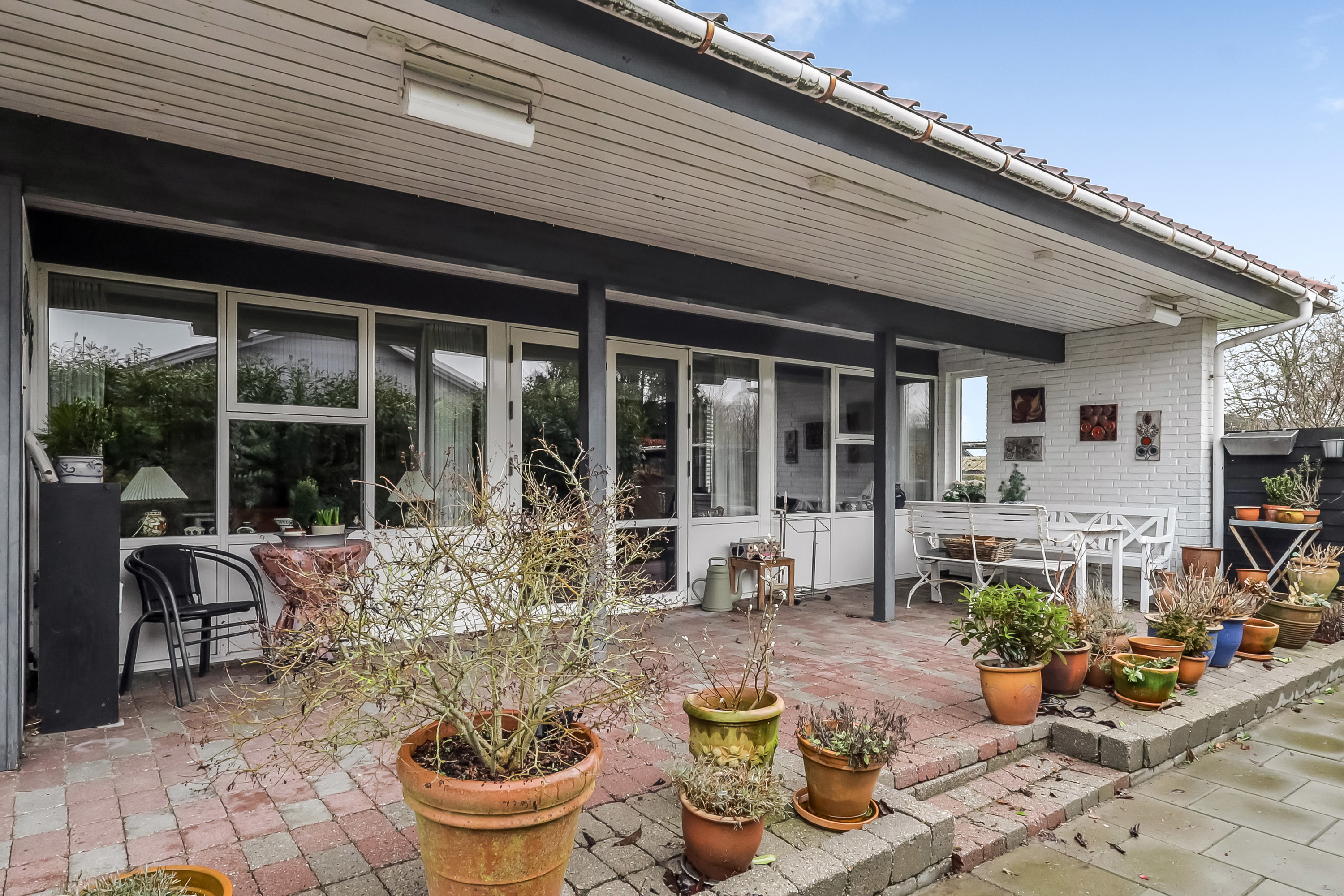 Fremhævet terrasse billede i fuldskærmstilstand. Billede af P A Wedels Vej 5, 5881 Skårup Fyn