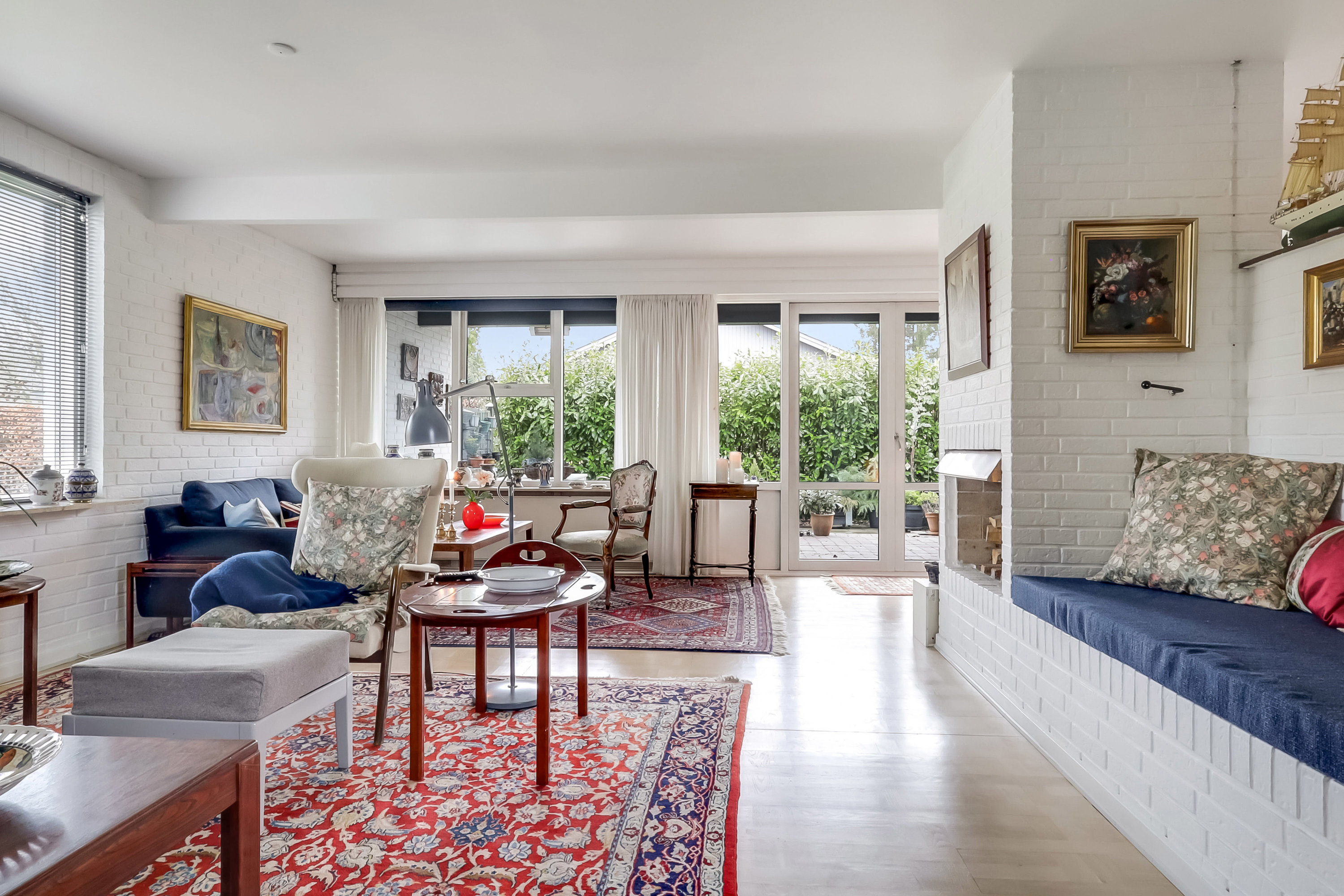 Fremhævet stue billede i fuldskærmstilstand. Billede af P A Wedels Vej 5, 5881 Skårup Fyn