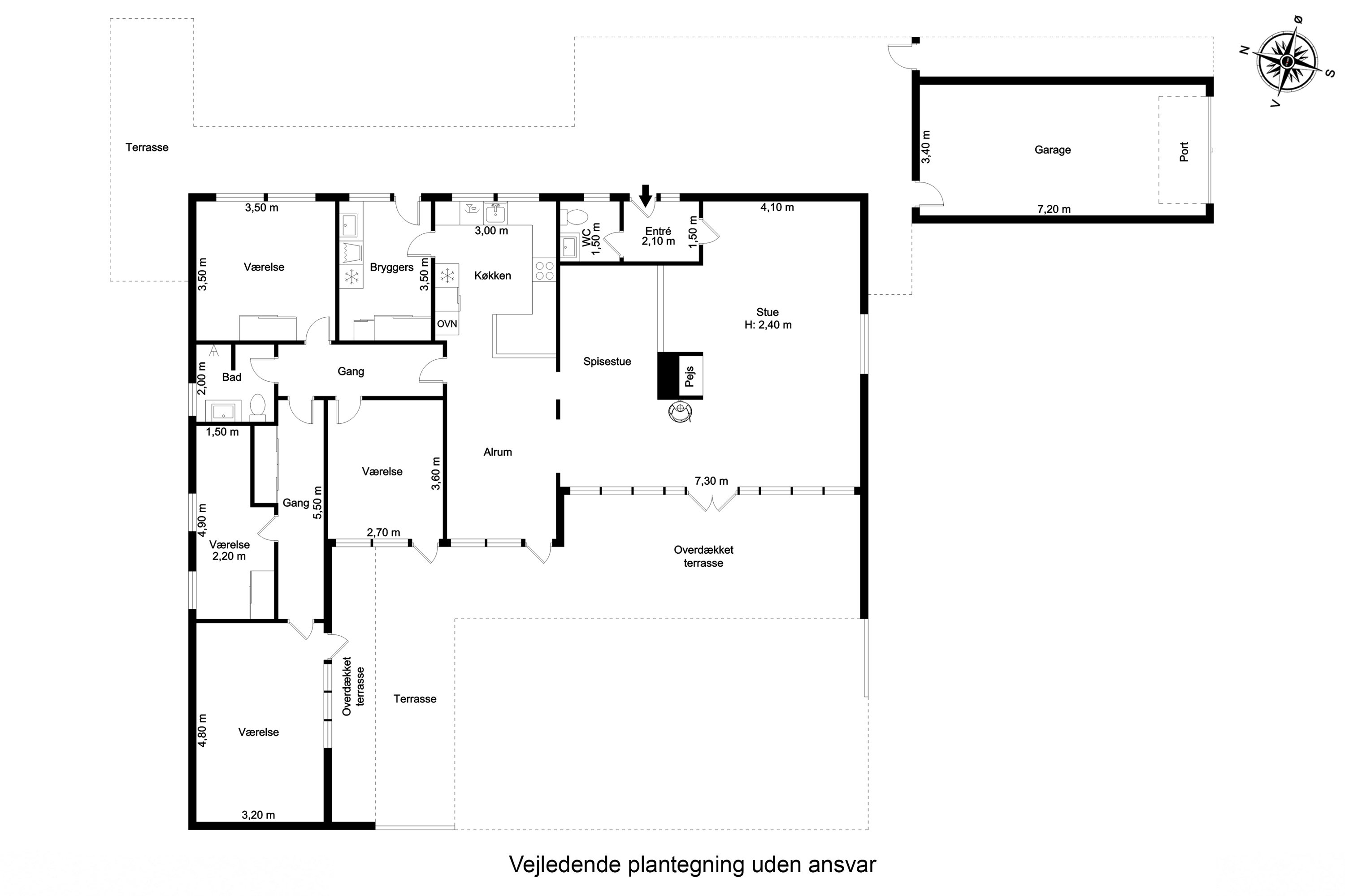 Plantegninger billede af P A Wedels Vej 5, 5881 Skårup Fyn