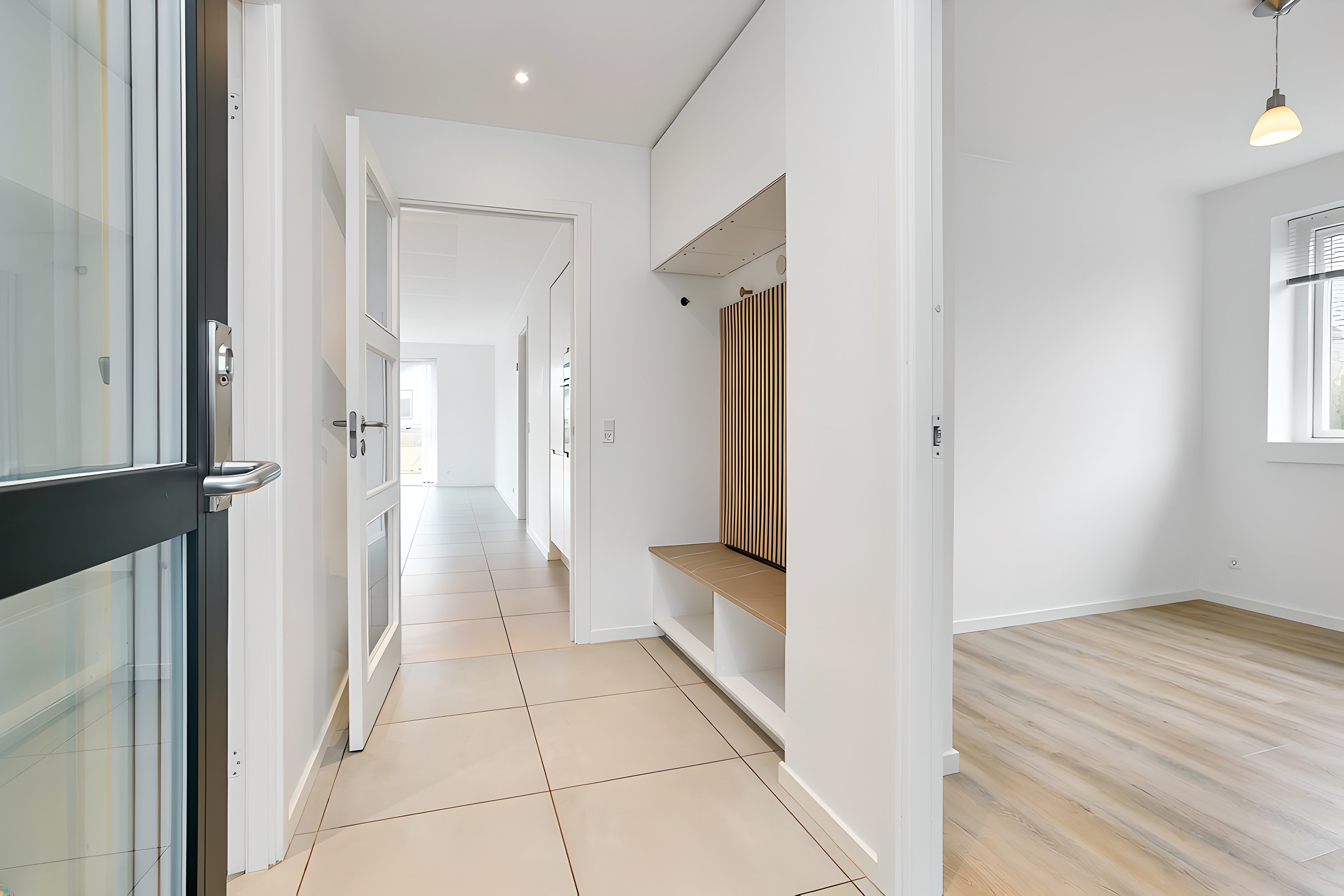 Fremhævet entre billede i fuldskærmstilstand. Billede af Druehylden 21, Østerhåb, 8700 Horsens