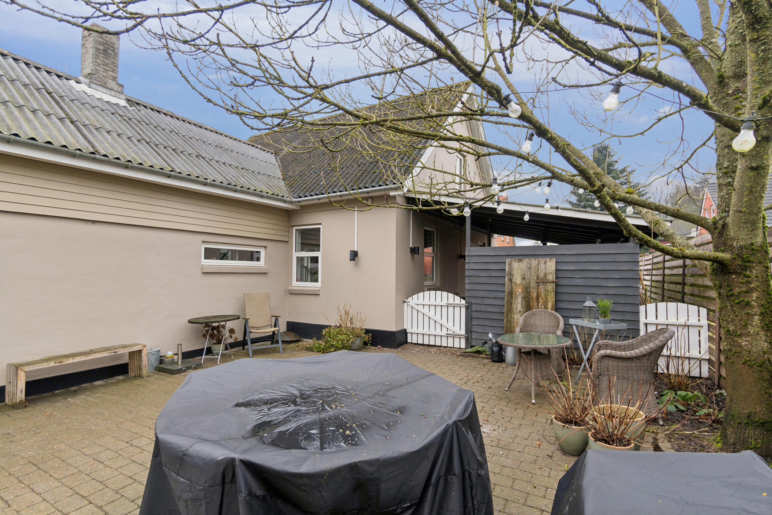 Fremhævet udendørs billede i fuldskærmstilstand. Billede af Egelandvej 36, Starup, 6040 Egtved