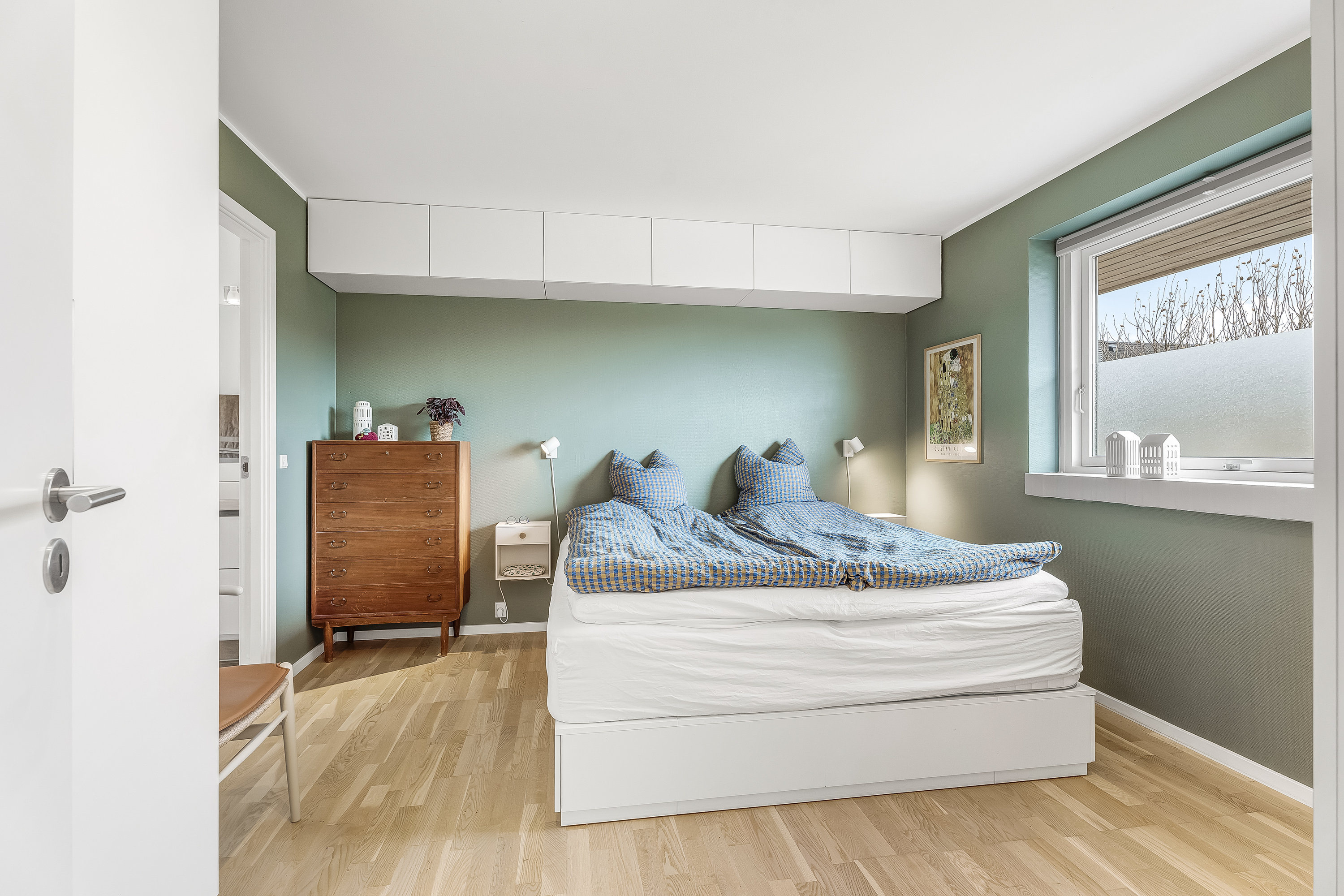 Fremhævet soveværelse billede i fuldskærmstilstand. Billede af Skovstjernevænget 18, Nordbyen, 4800 Nykøbing F