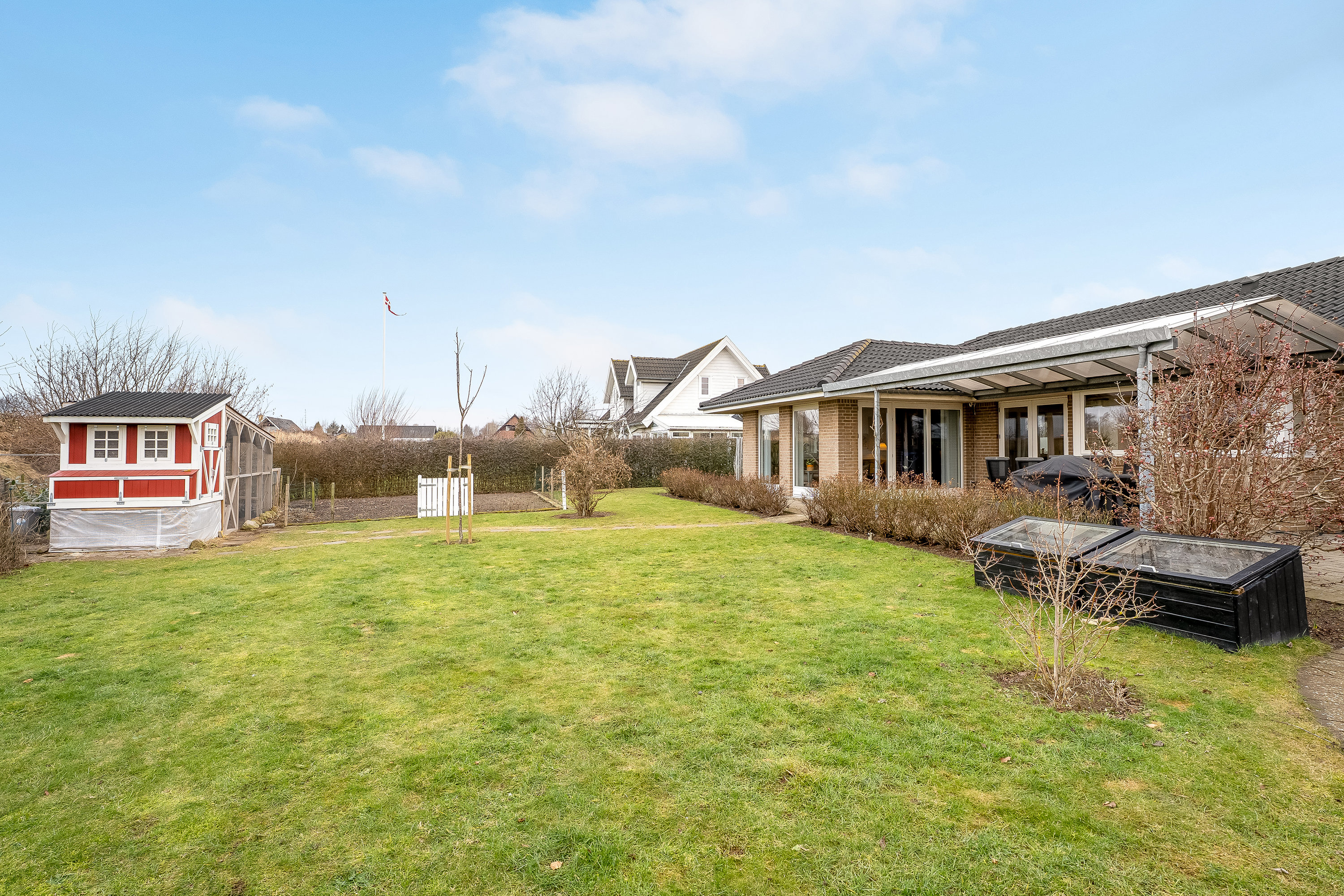 Fremhævet have billede i fuldskærmstilstand. Billede af Skovstjernevænget 18, Nordbyen, 4800 Nykøbing F