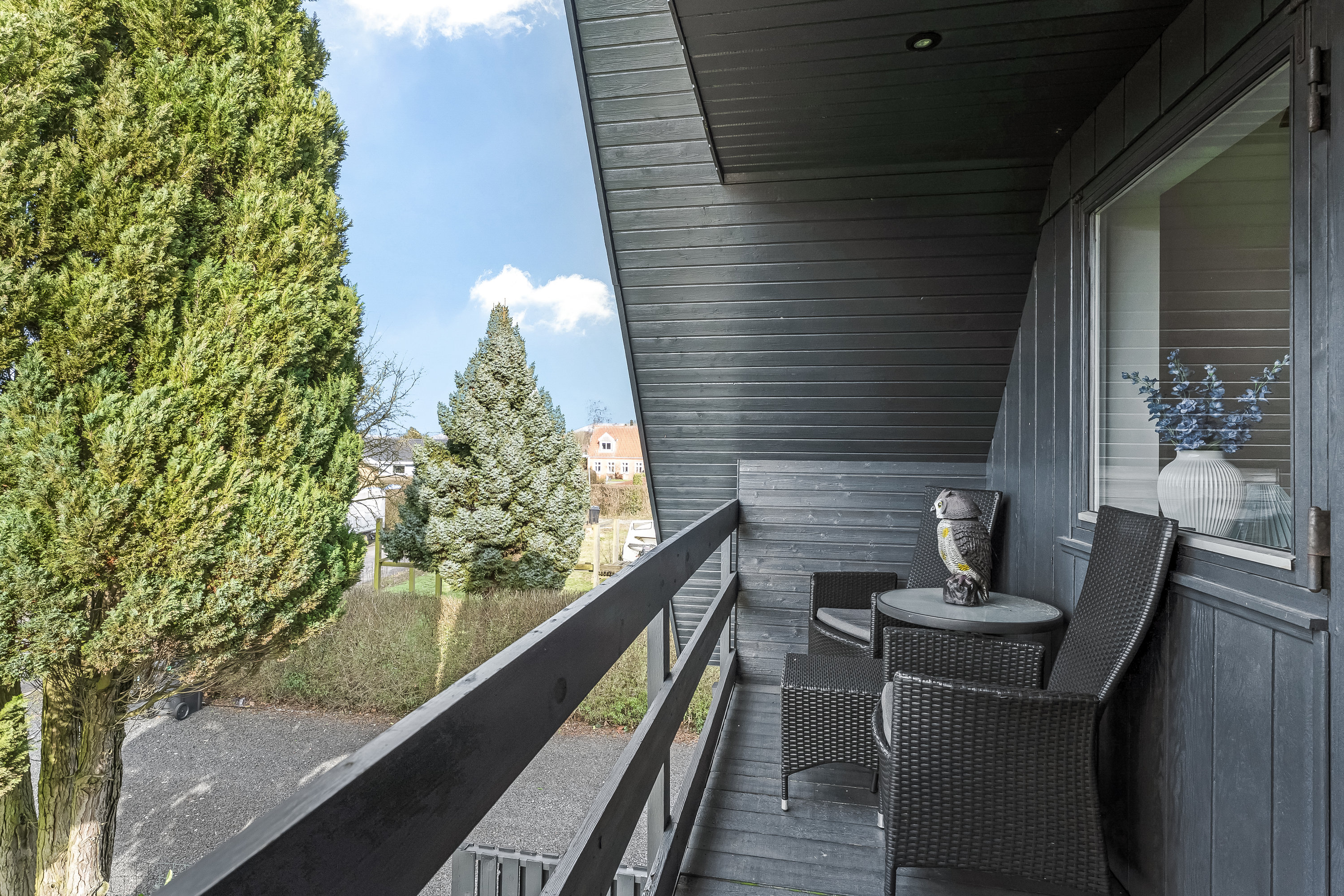 Fremhævet altan billede i fuldskærmstilstand. Billede af Vandværksvej 9, Bangsebro, 4800 Nykøbing F