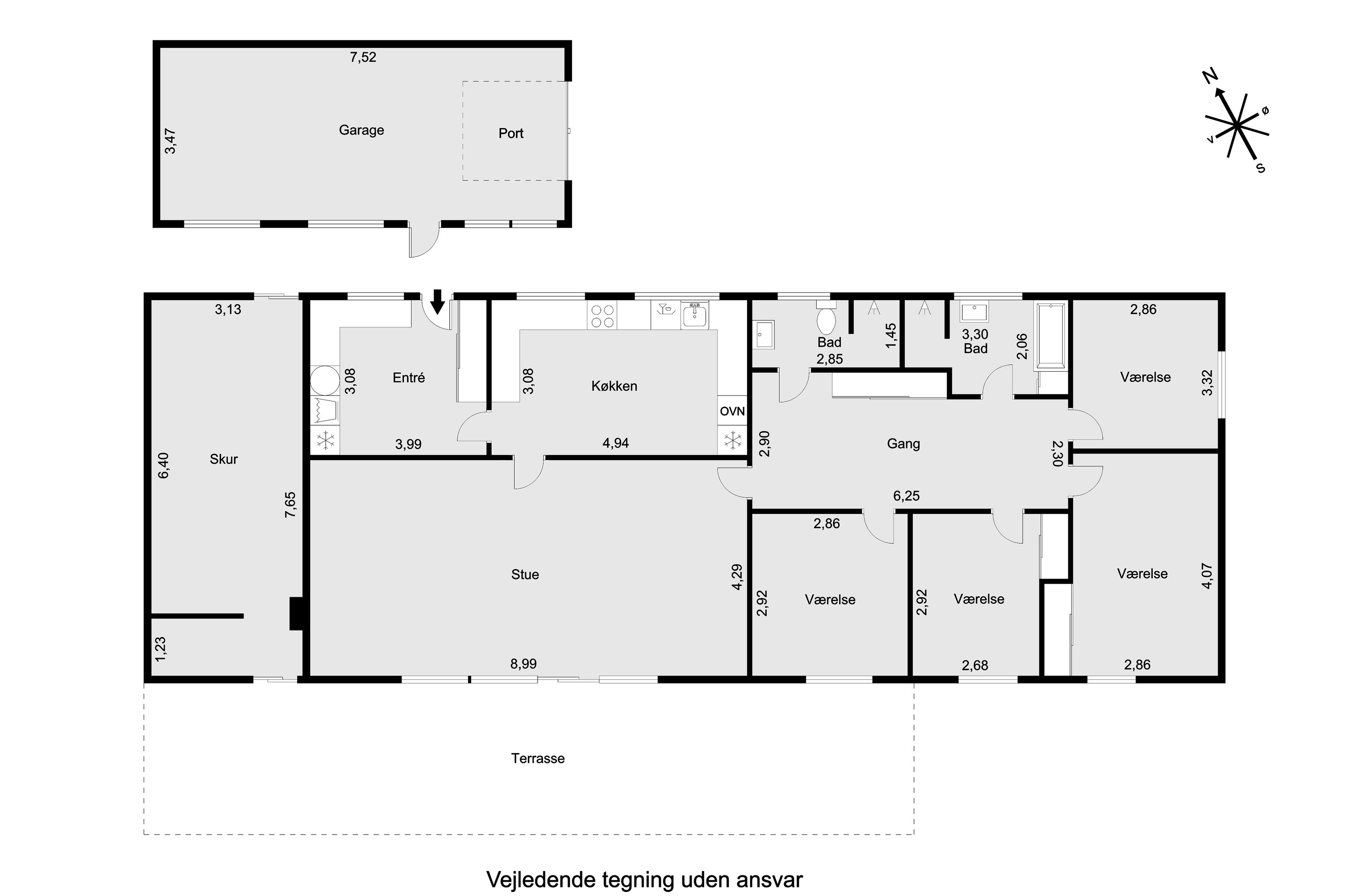 Plantegninger billede af Ørnehøjen 21, 8520 Lystrup