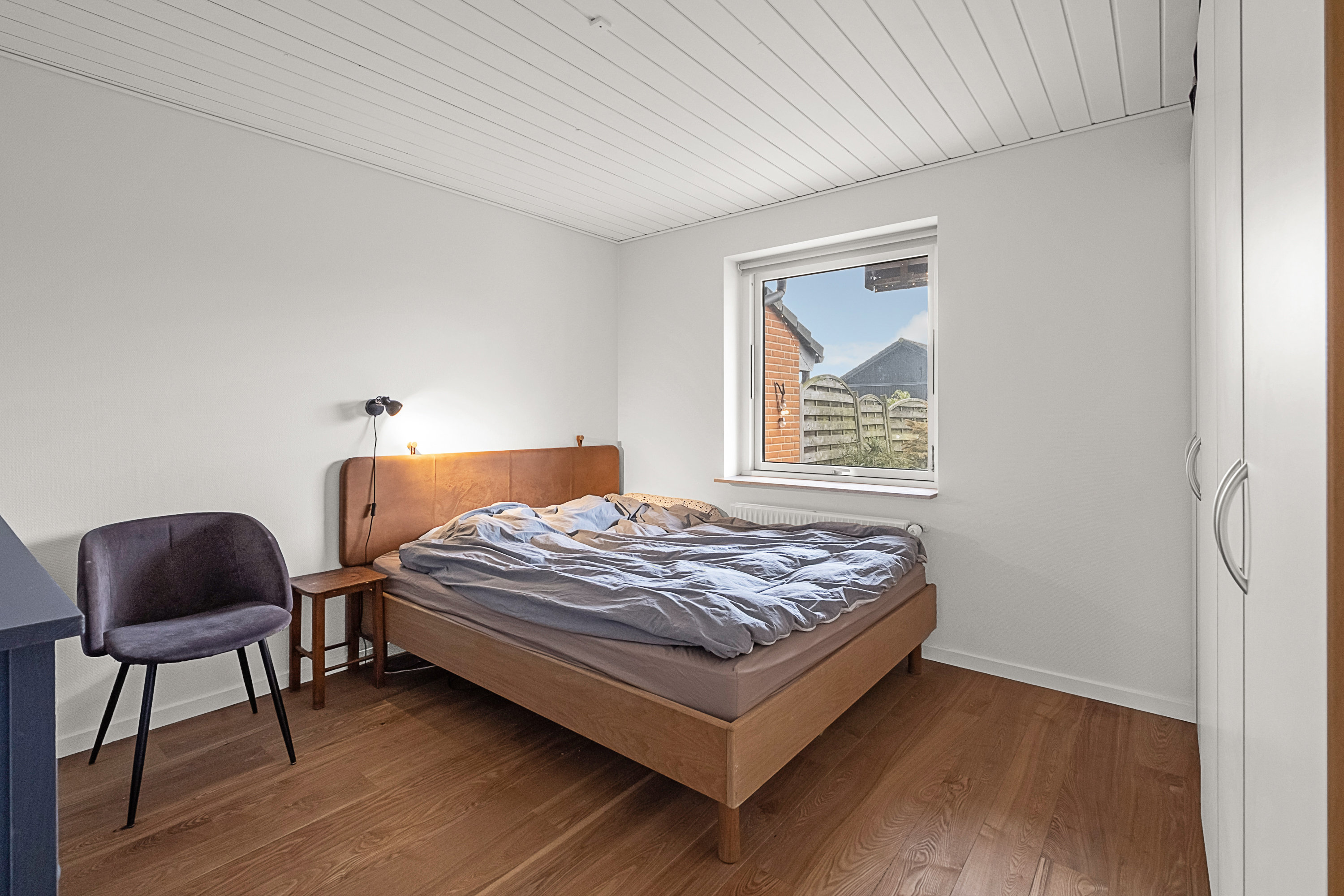 Fremhævet soveværelse billede i fuldskærmstilstand. Billede af Hjortshøj Stationsvej 28A, 8530 Hjortshøj