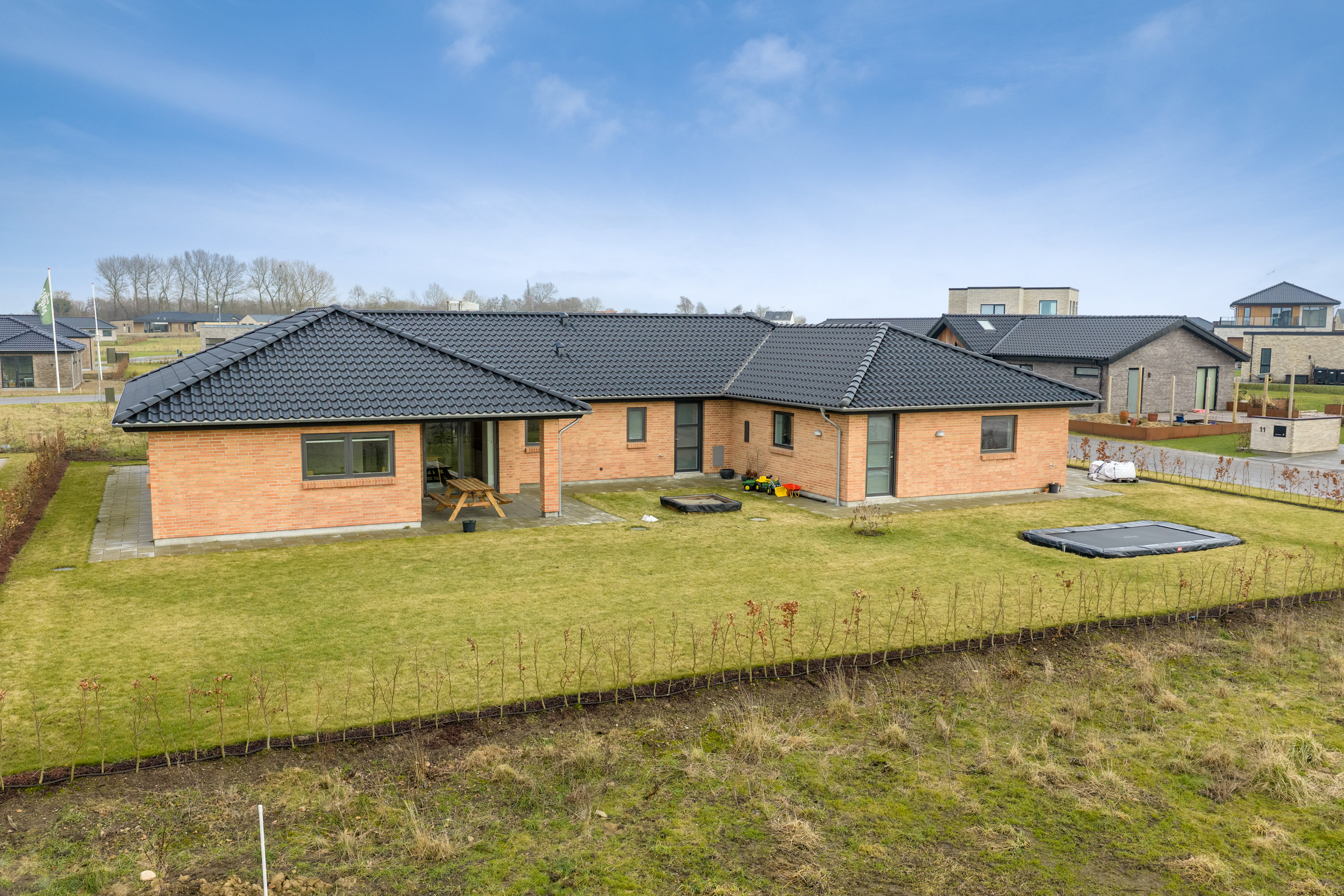 Villa: Facade på Fjordmarken 17, Skrillinge, 5500 Middelfart