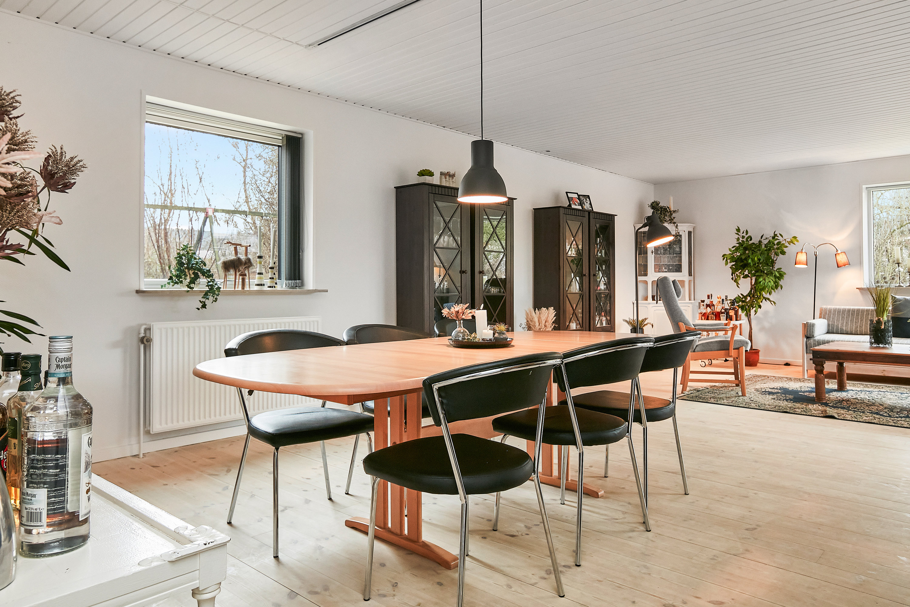 Fremhævet stue billede i fuldskærmstilstand. Billede af Egernvej 1, 8700 Horsens