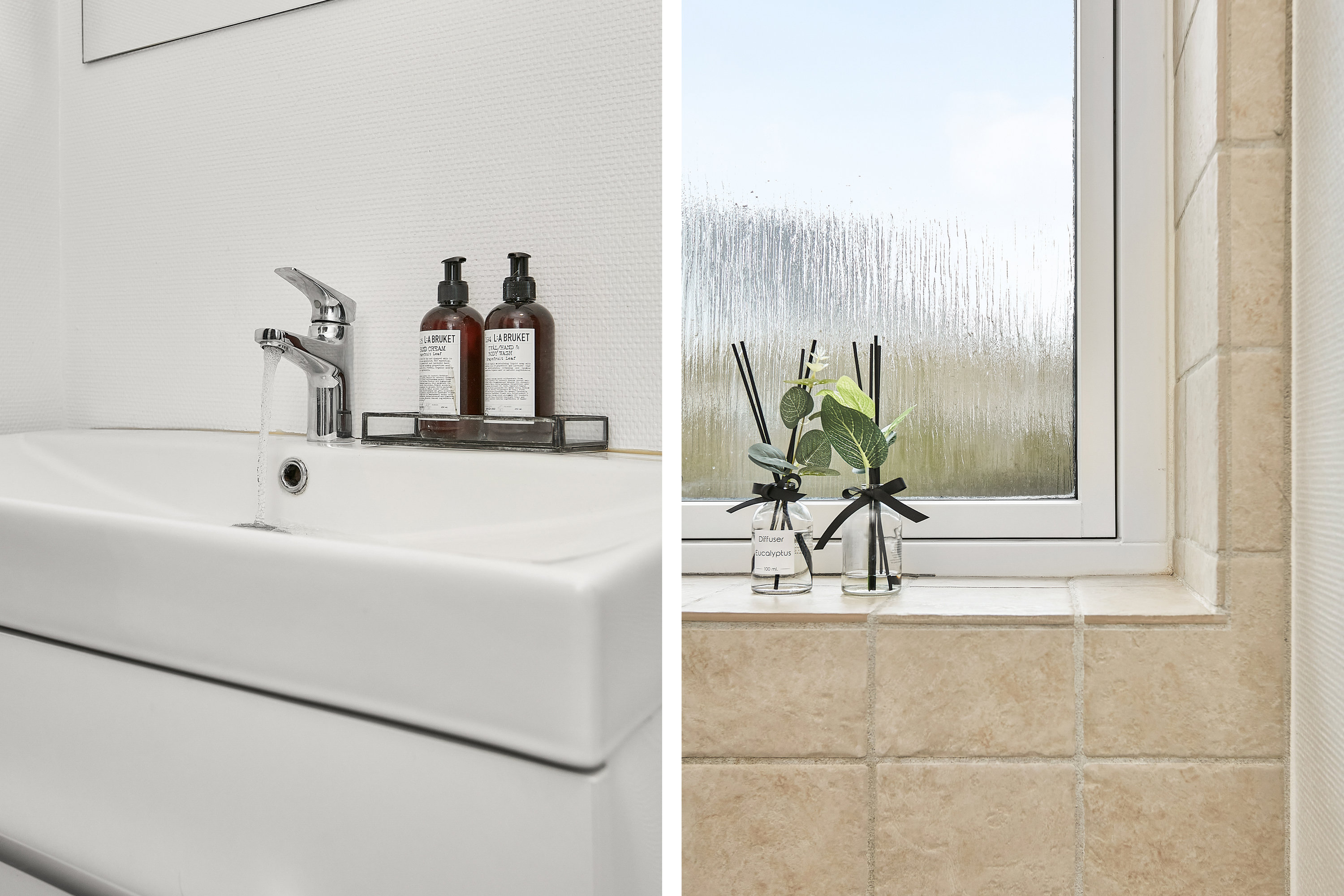 Fremhævet detaljer - badeværelse billede i fuldskærmstilstand. Billede af Egernvej 1, 8700 Horsens