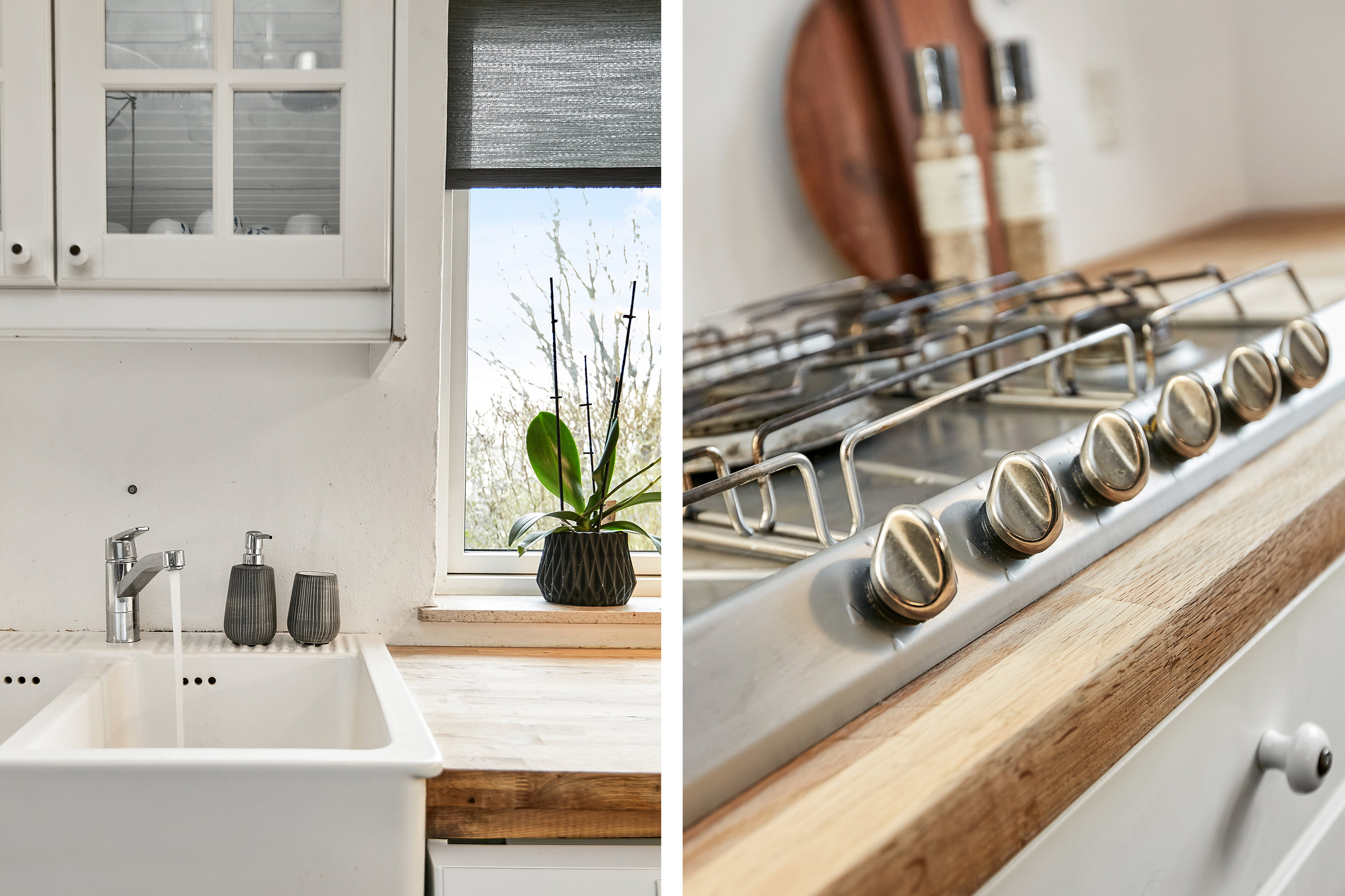 Fremhævet detaljer - køkken billede i fuldskærmstilstand. Billede af Egernvej 1, 8700 Horsens