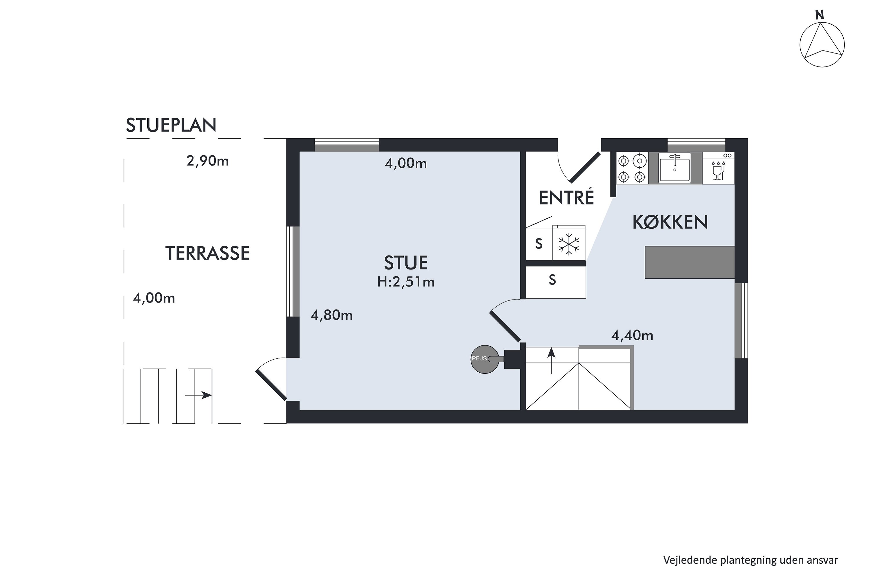 Plantegninger billede af Bagsværdvej 95, 2800 Kongens Lyngby