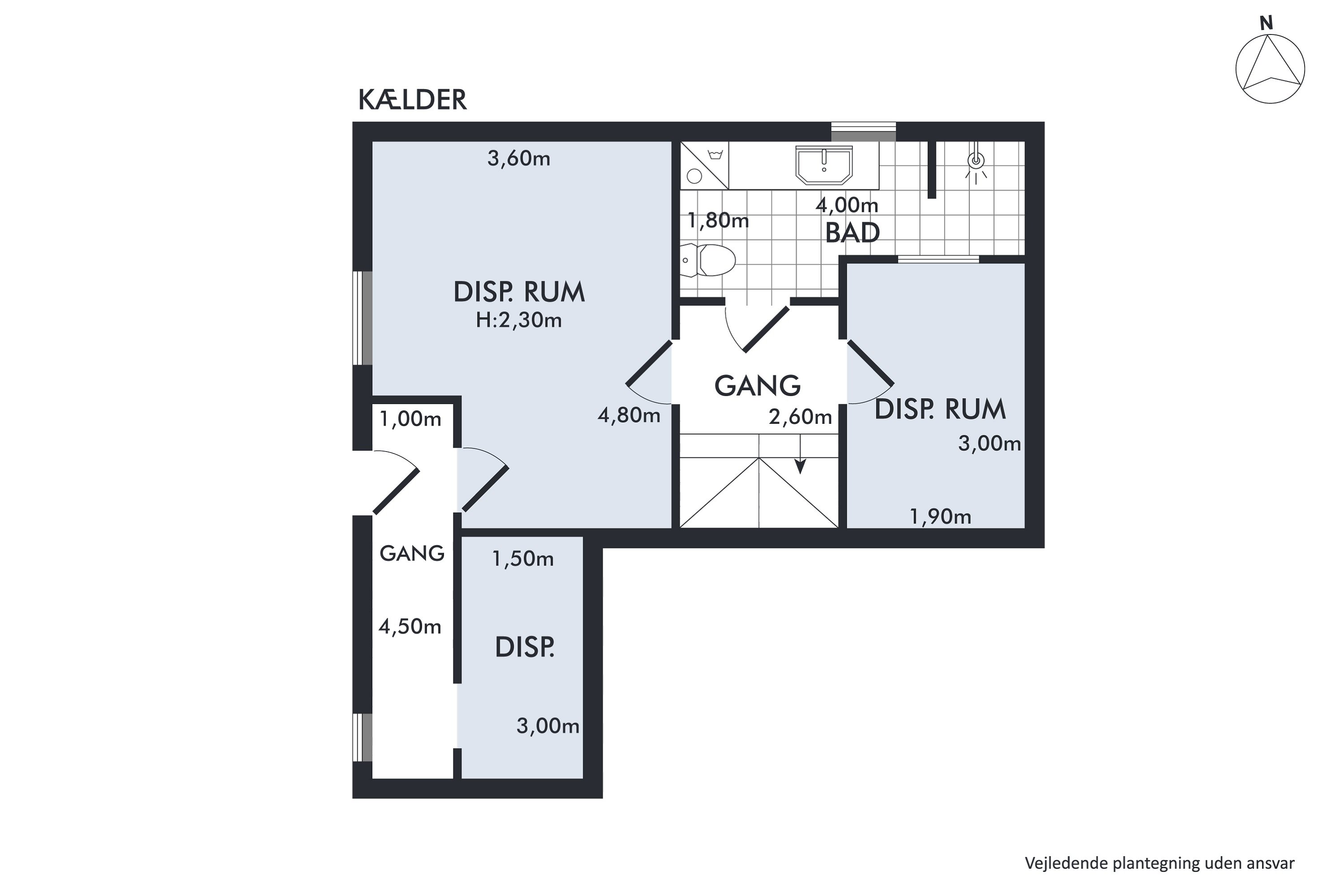 Plantegninger billede af Bagsværdvej 95, 2800 Kongens Lyngby