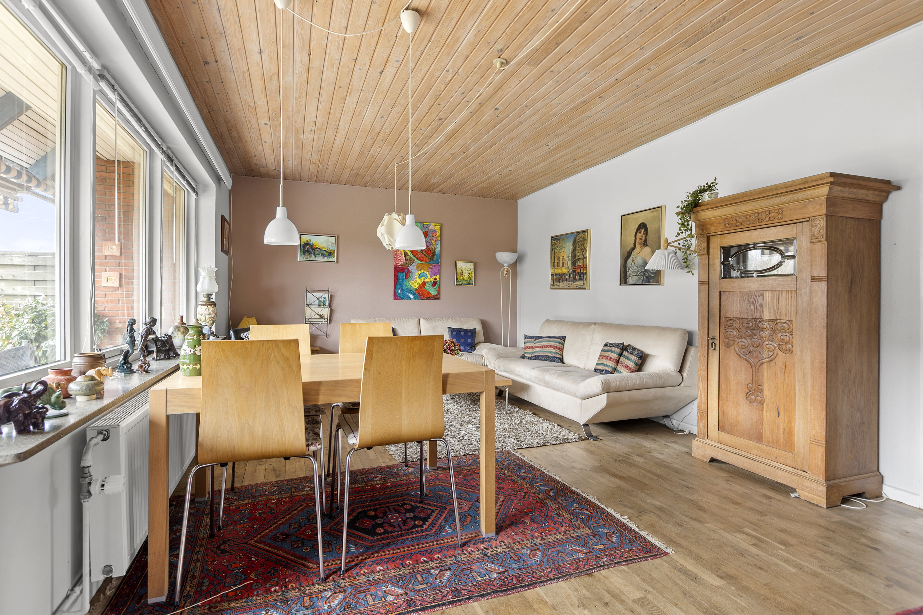 Fremhævet stue billede i fuldskærmstilstand. Billede af Brydes Alle 29, 4200 Slagelse