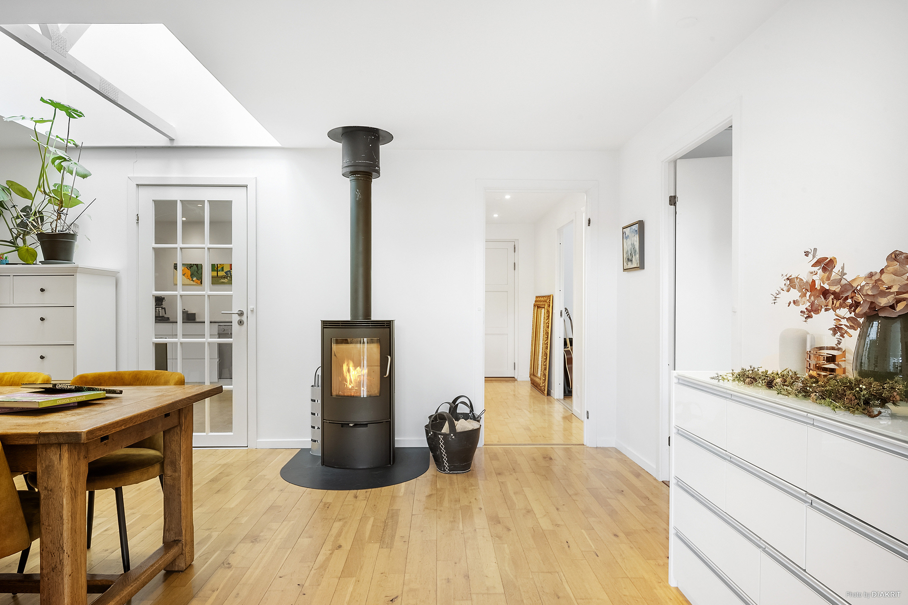 Fremhævet spisestue billede i fuldskærmstilstand. Billede af Gåsebanken 19, 4681 Herfølge