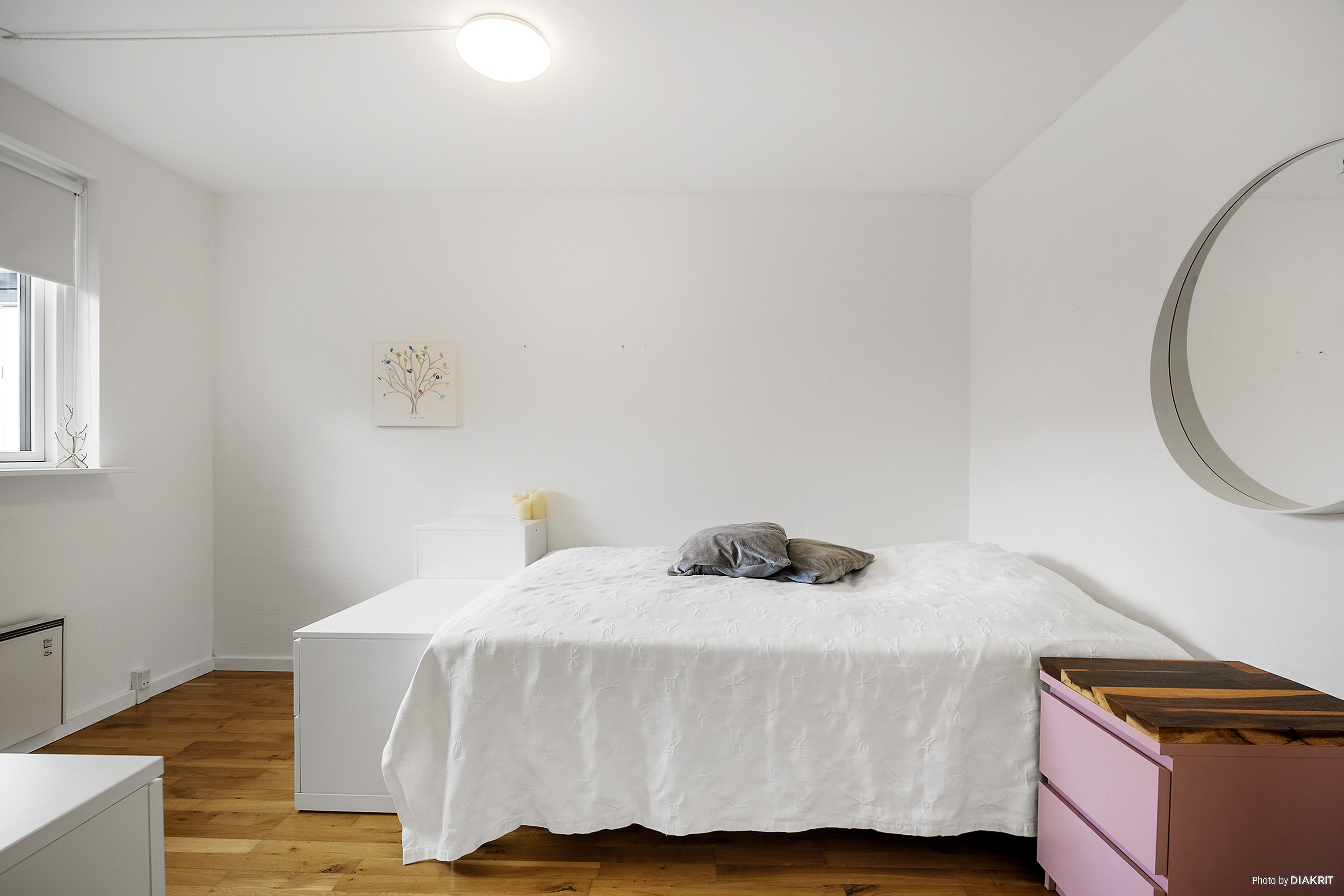 Fremhævet soveværelse billede i fuldskærmstilstand. Billede af Gåsebanken 19, 4681 Herfølge