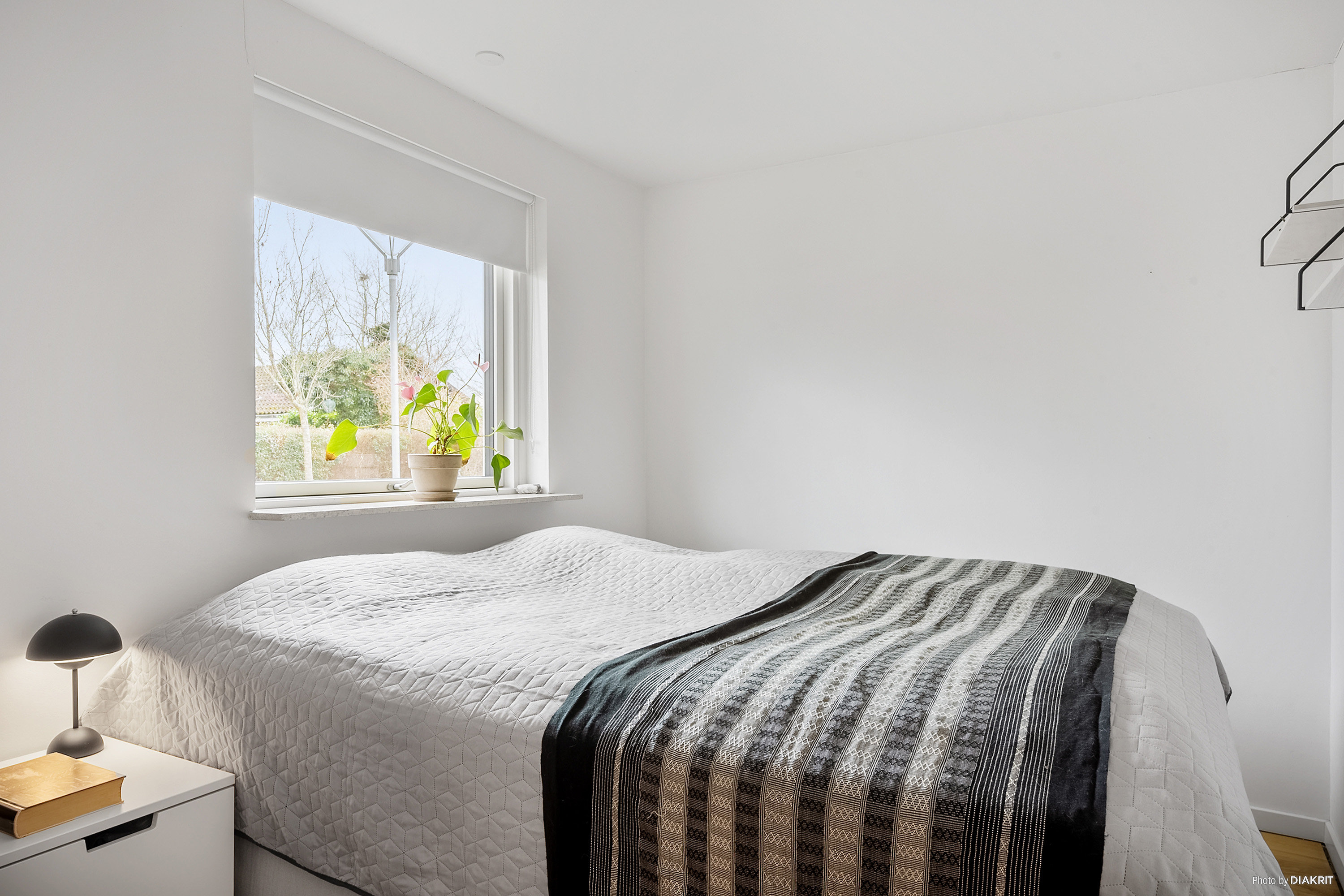 Fremhævet soveværelse billede i fuldskærmstilstand. Billede af Gåsebanken 19, 4681 Herfølge