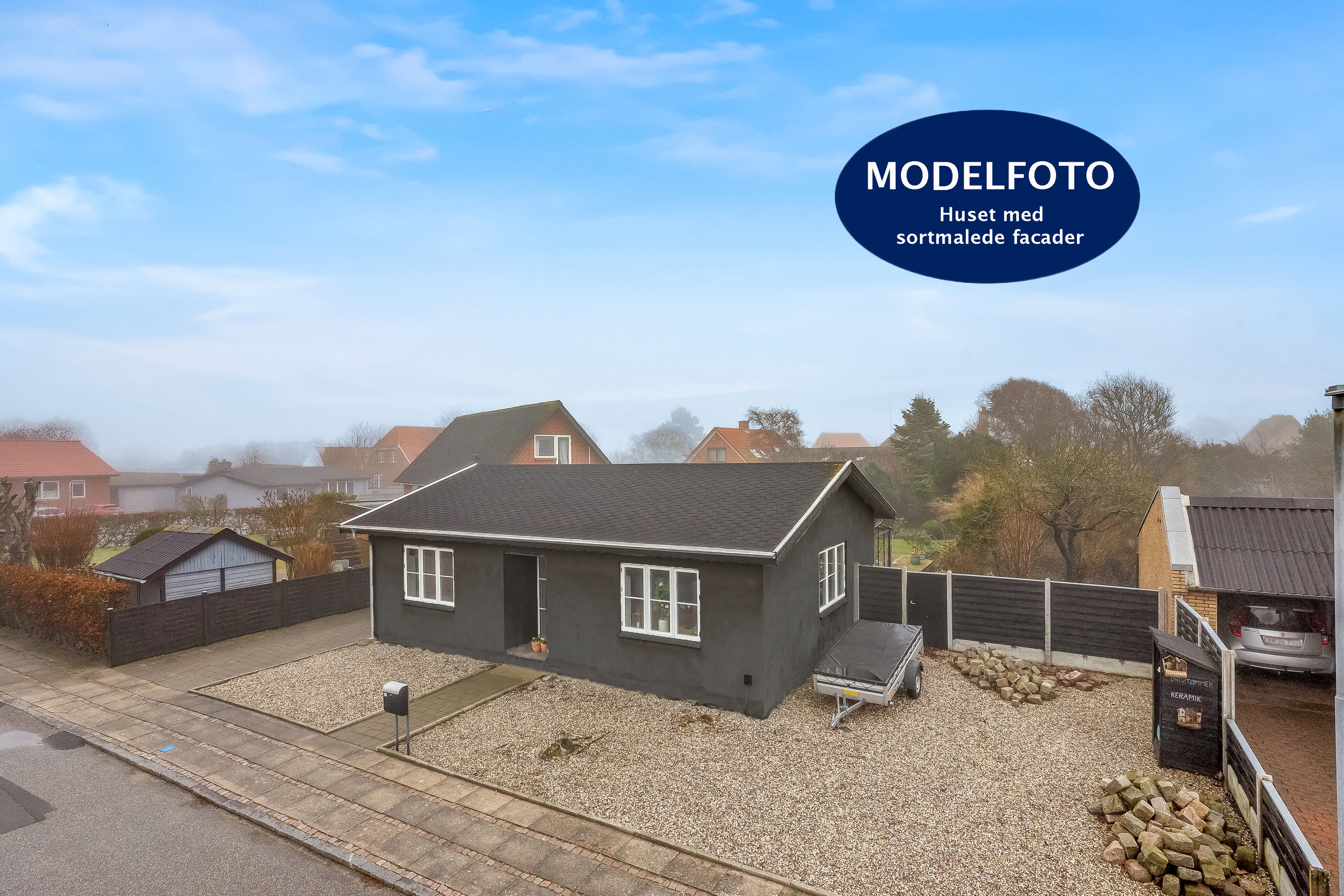 Fremhævet ejendommen billede i fuldskærmstilstand. Billede af Stenshøj 3, 6950 Ringkøbing