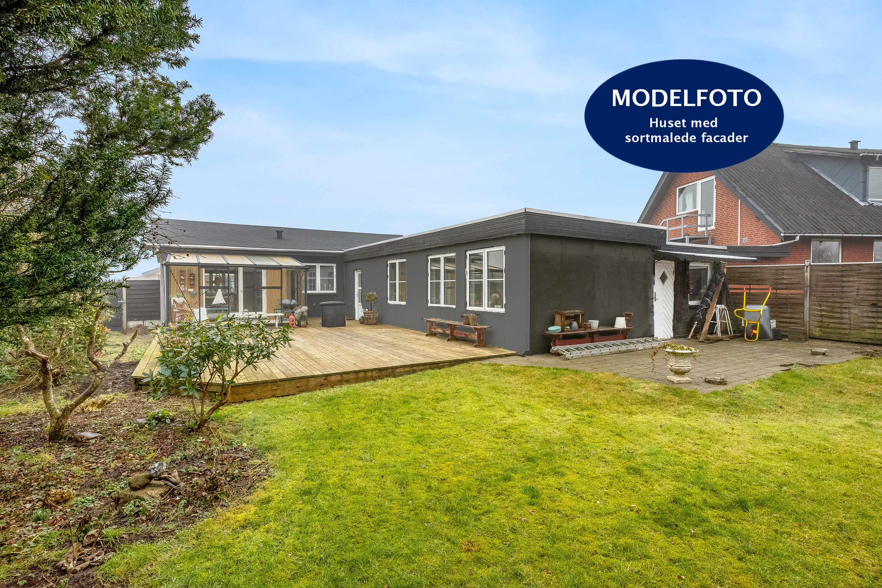 Miniaturebillede 2: ejendommen. Billede af Stenshøj 3, 6950 Ringkøbing