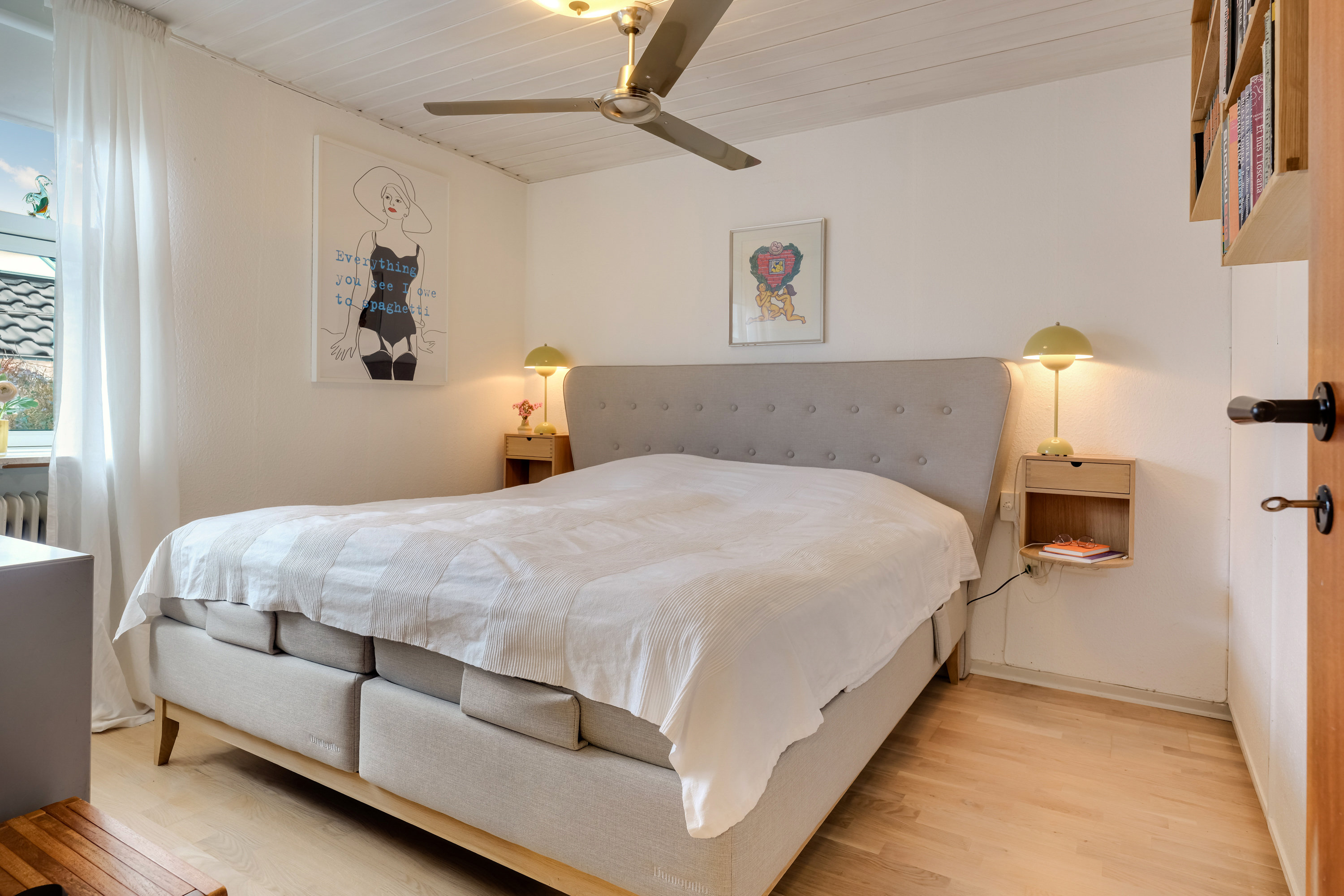 Fremhævet soveværelse billede i fuldskærmstilstand. Billede af Fjordvej 163, 5330 Munkebo