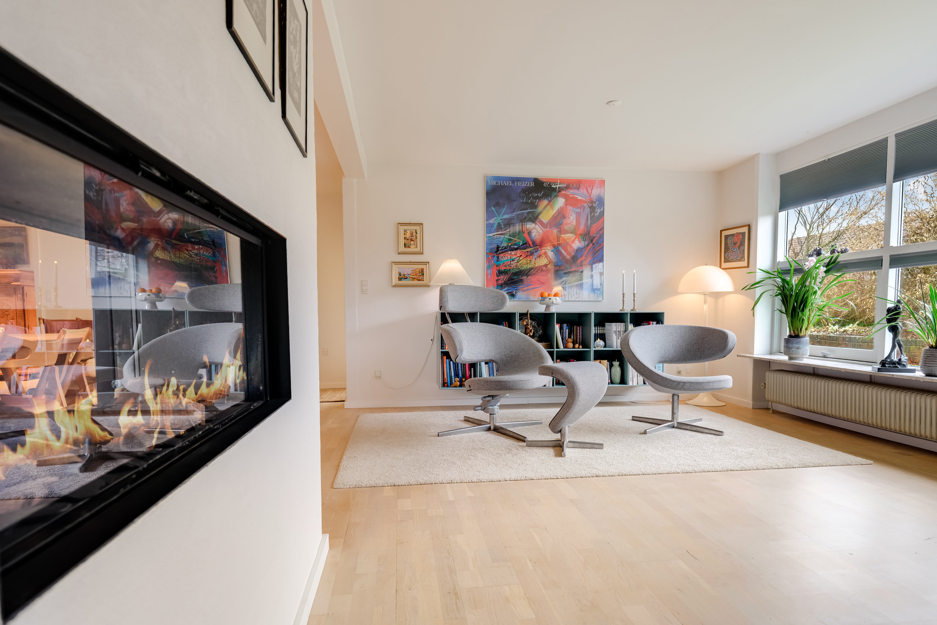 Fremhævet stue billede i fuldskærmstilstand. Billede af Fjordvej 163, 5330 Munkebo