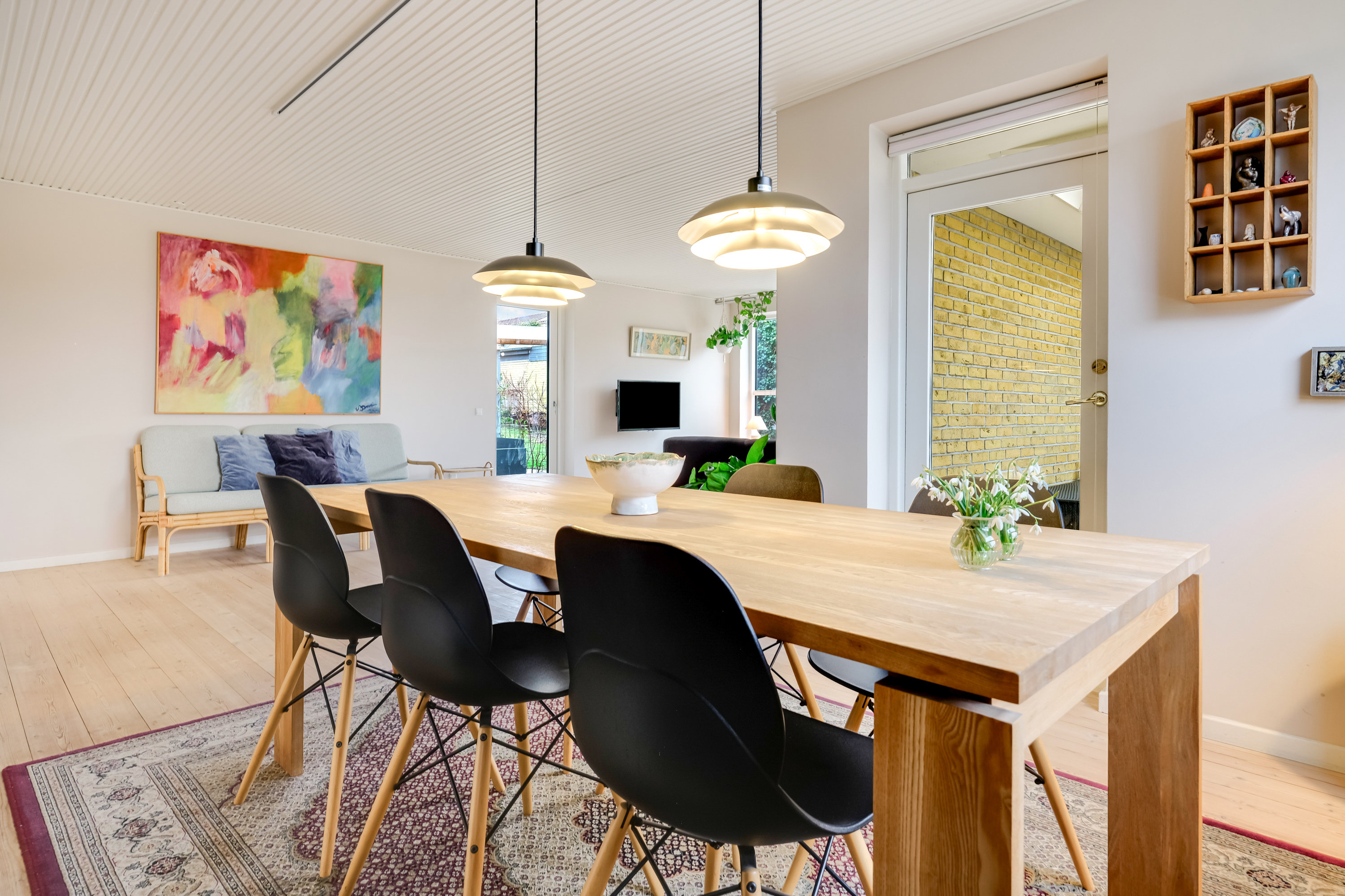 Fremhævet stue billede i fuldskærmstilstand. Billede af Mølleløkken 34, 5300 Kerteminde