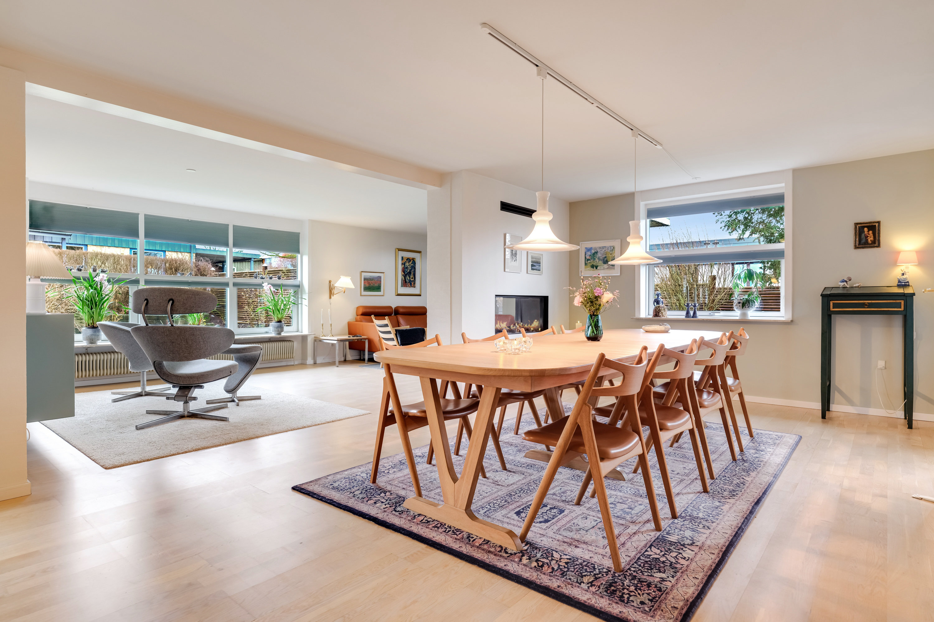 Fremhævet spisestue billede i fuldskærmstilstand. Billede af Fjordvej 163, 5330 Munkebo