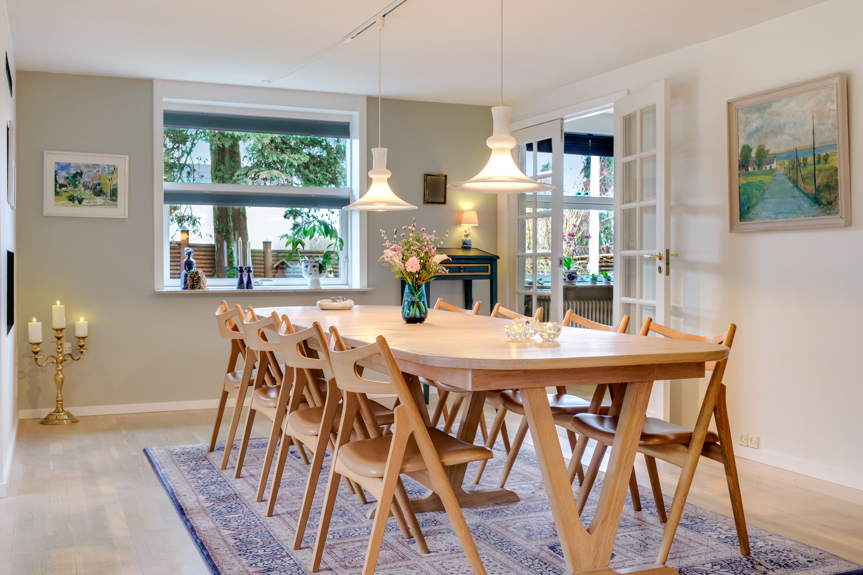 Fremhævet spisestue billede i fuldskærmstilstand. Billede af Fjordvej 163, 5330 Munkebo