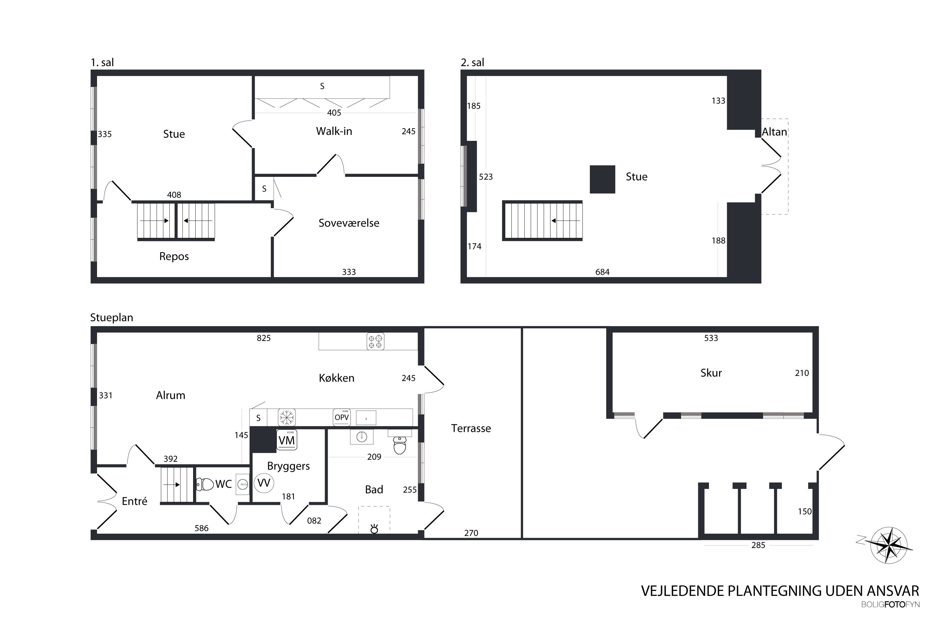Plantegninger billede af Skippergade 10, 5800 Nyborg