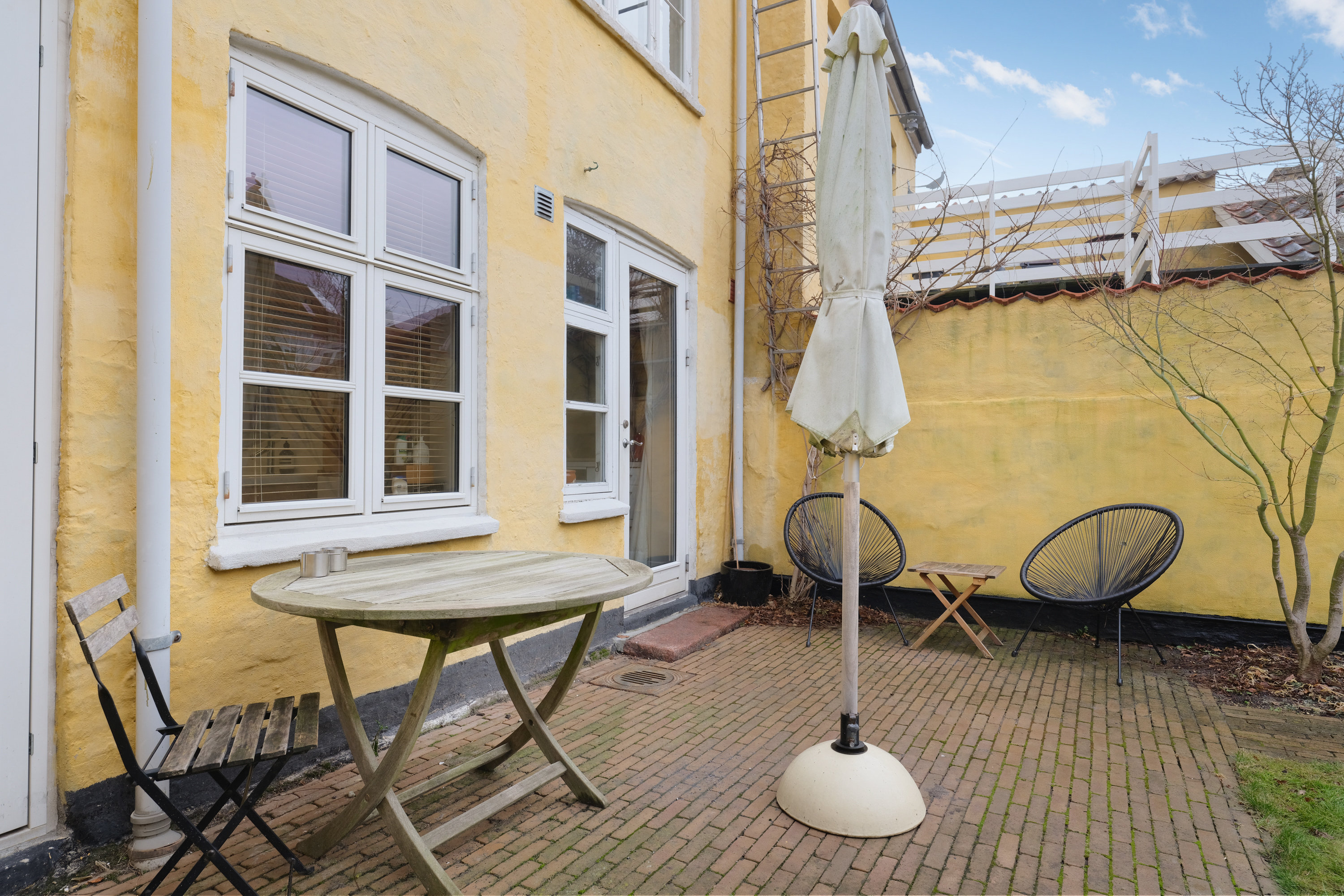 Fremhævet terrasse billede i fuldskærmstilstand. Billede af Skippergade 10, 5800 Nyborg