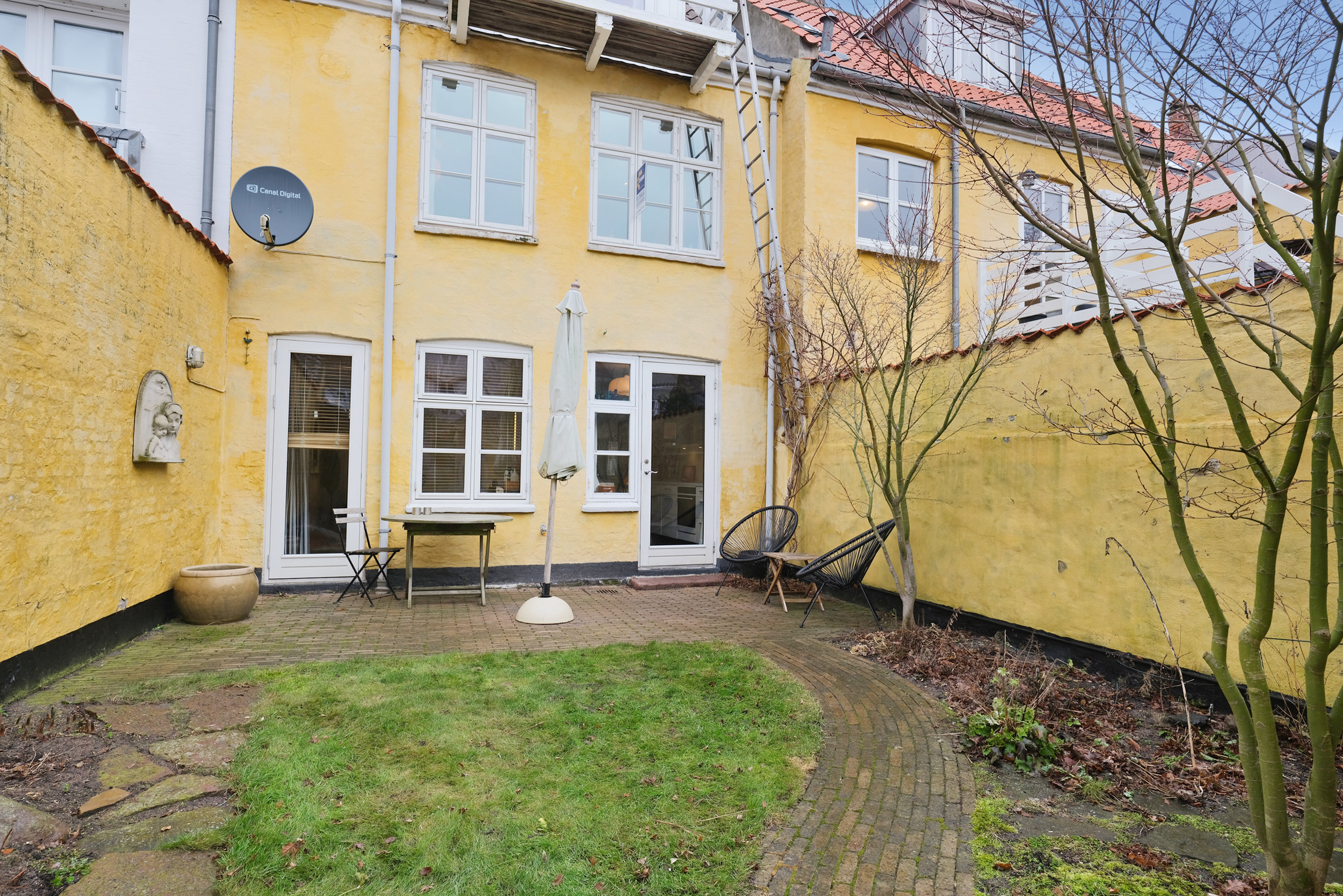 Fremhævet terrasse billede i fuldskærmstilstand. Billede af Skippergade 10, 5800 Nyborg