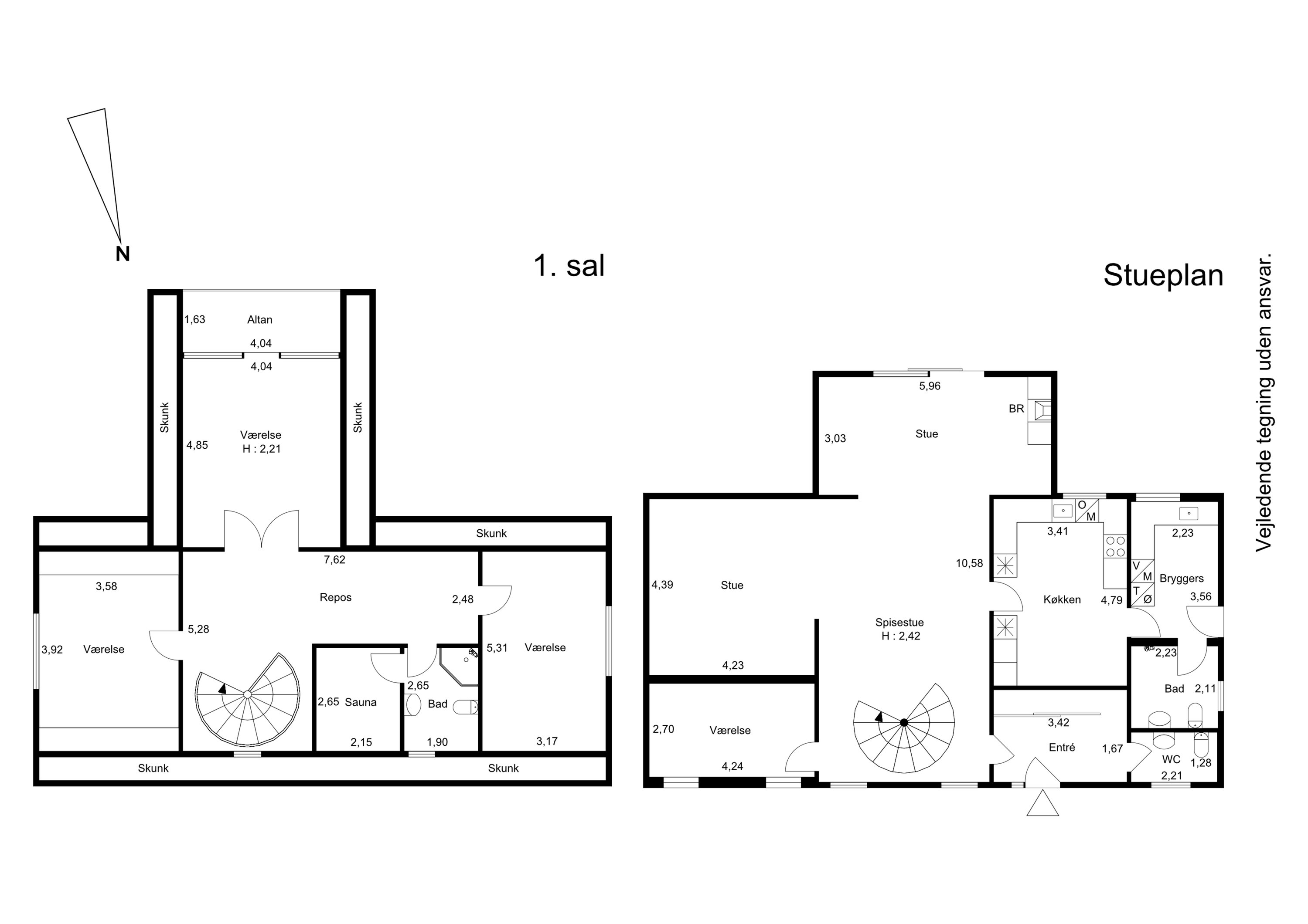 Plantegninger billede af Alminde 9, Enderslev, 4652 Hårlev