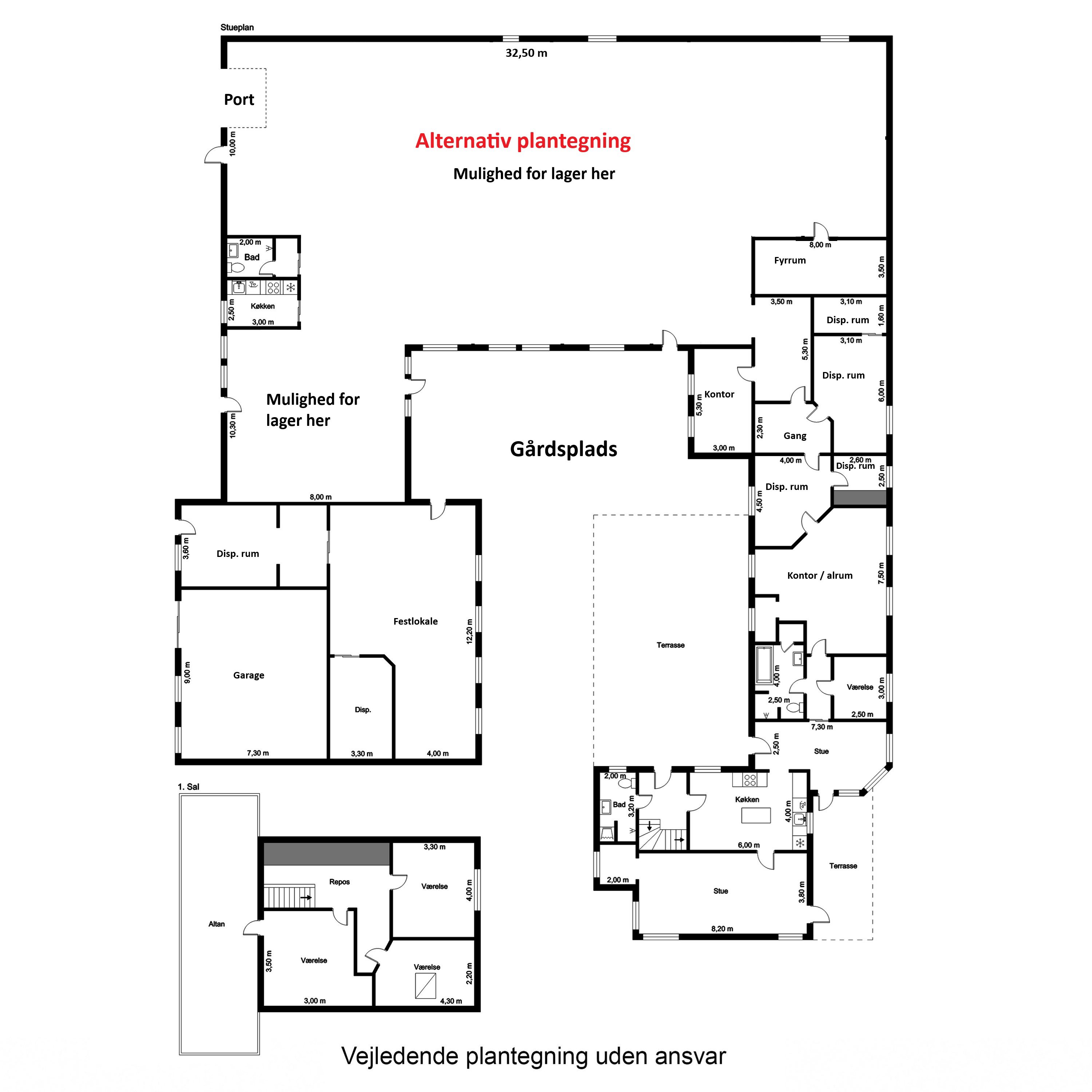 Plantegninger billede af Rogenstrupvej 6, 8831 Løgstrup