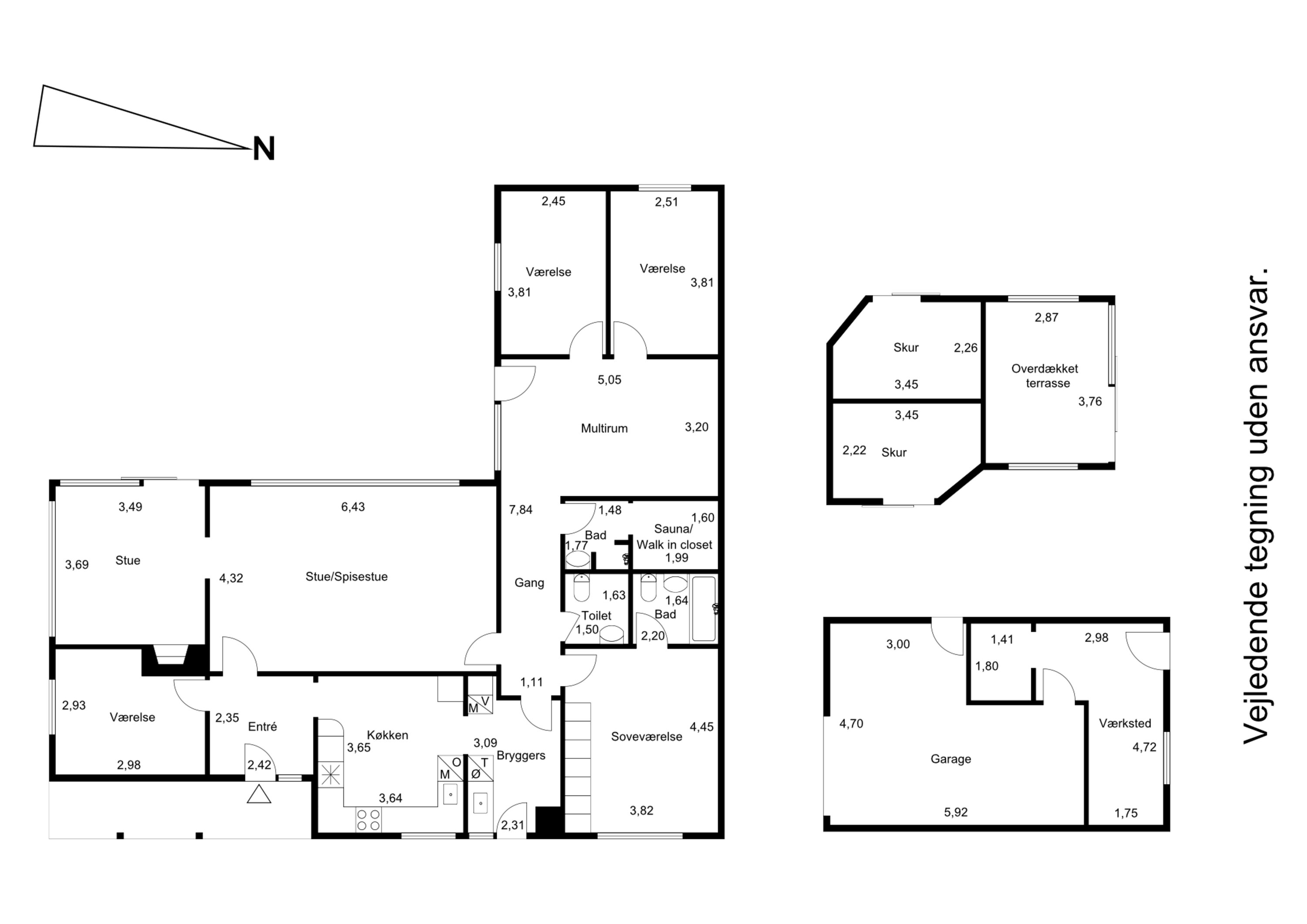 Plantegninger billede af Skovbovej 40, 4632 Bjæverskov