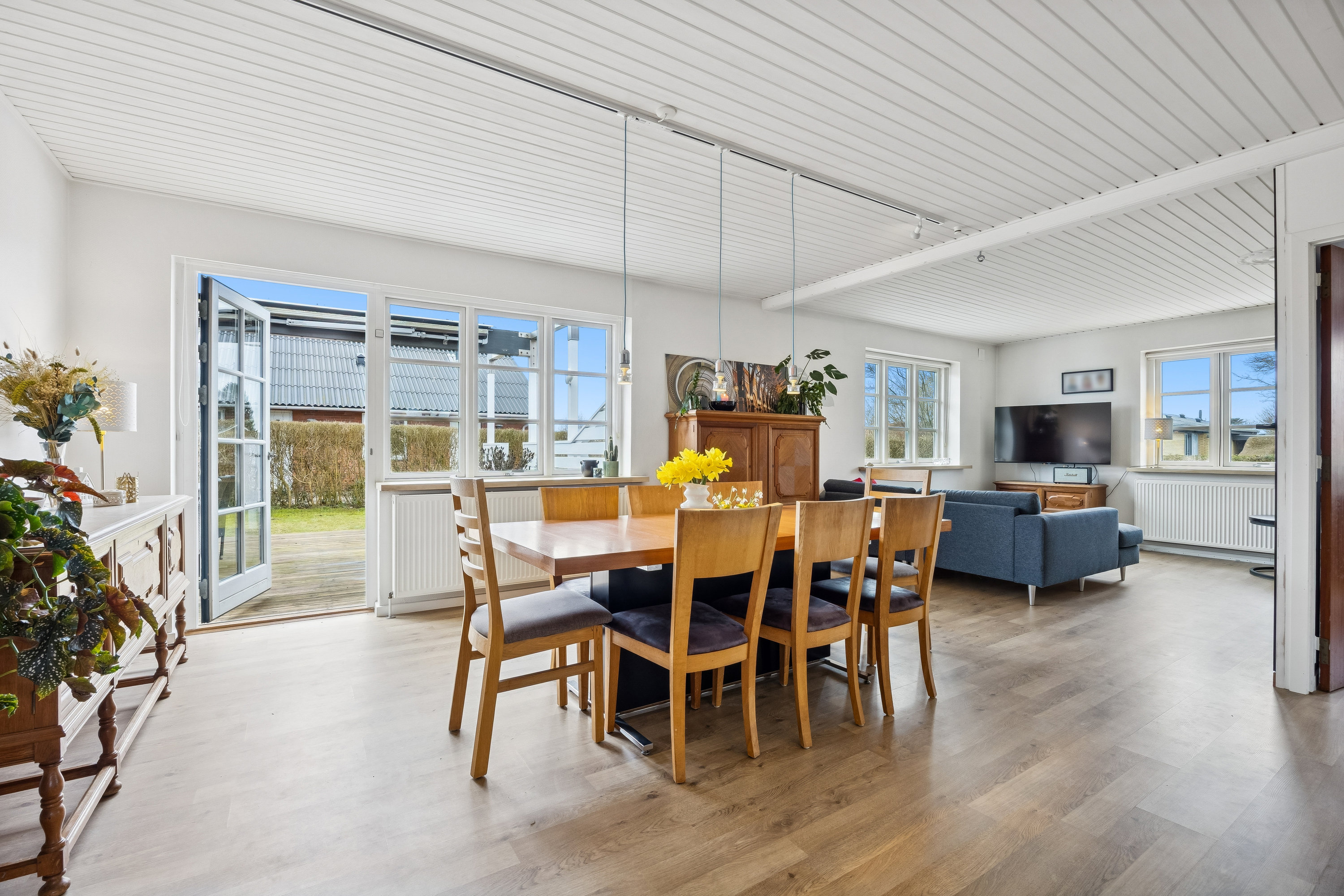 Fremhævet spisestue billede i fuldskærmstilstand. Billede af Møllemarksvej 10, 4291 Ruds Vedby