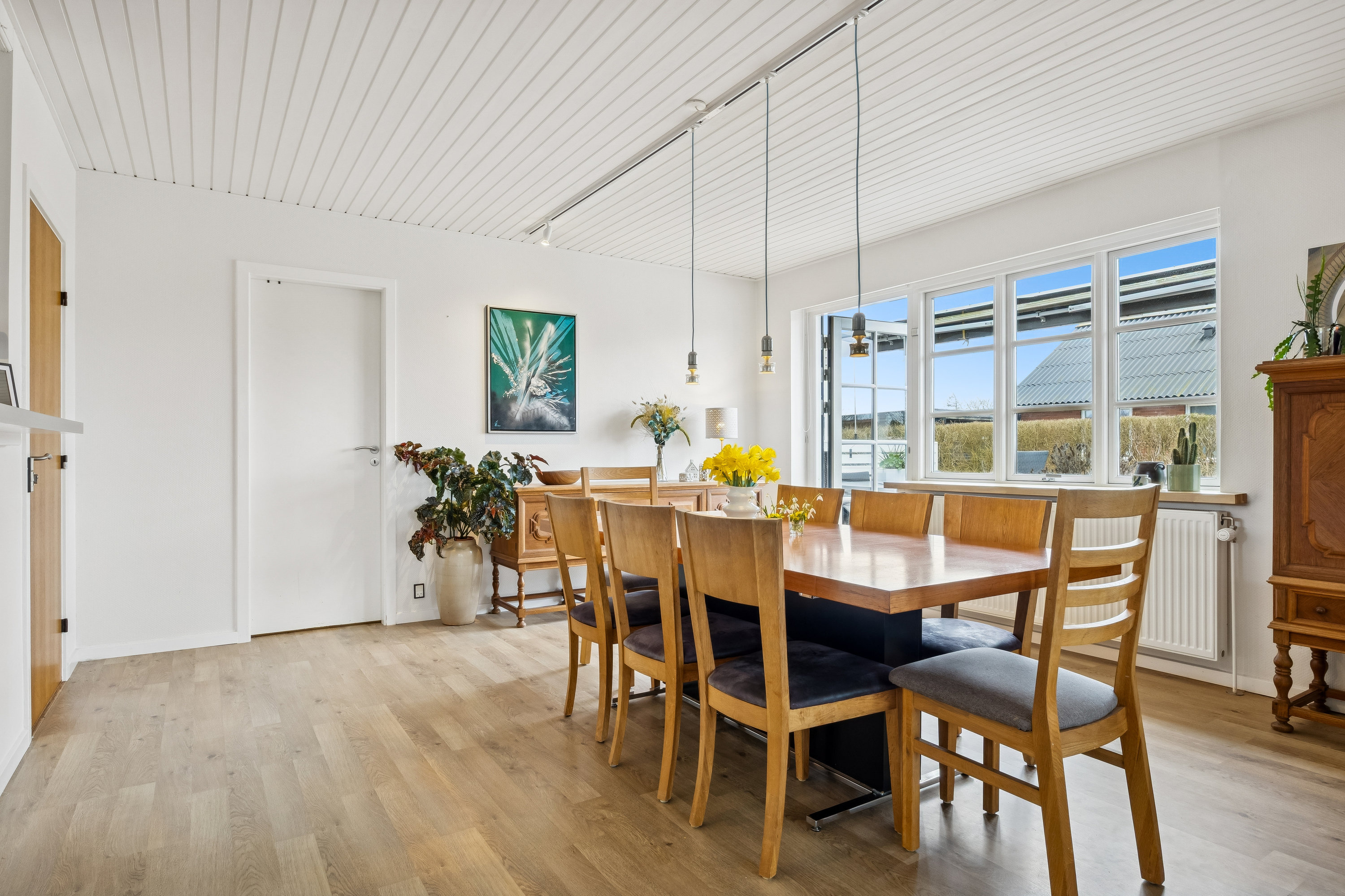 Fremhævet spisestue billede i fuldskærmstilstand. Billede af Møllemarksvej 10, 4291 Ruds Vedby
