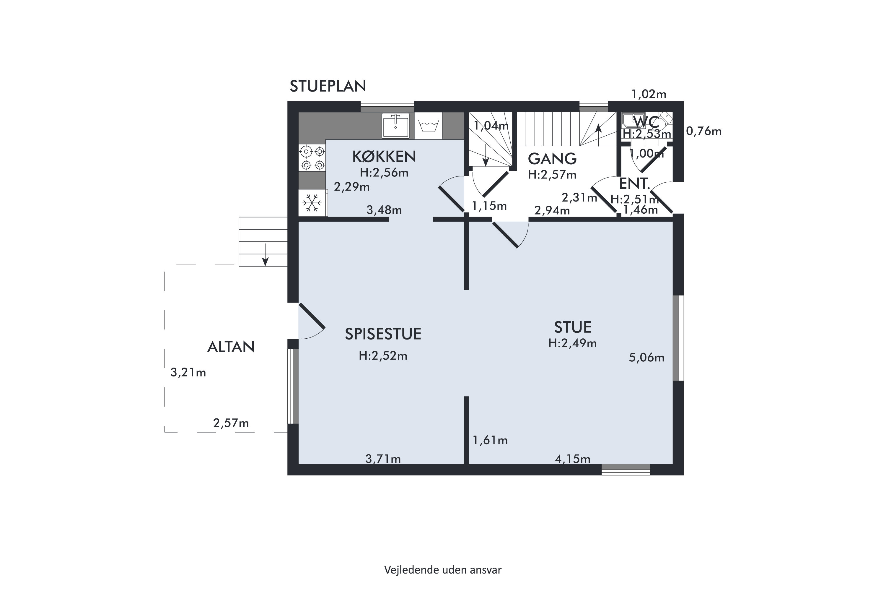 Plantegninger billede af Solbakken 4, 6300 Gråsten