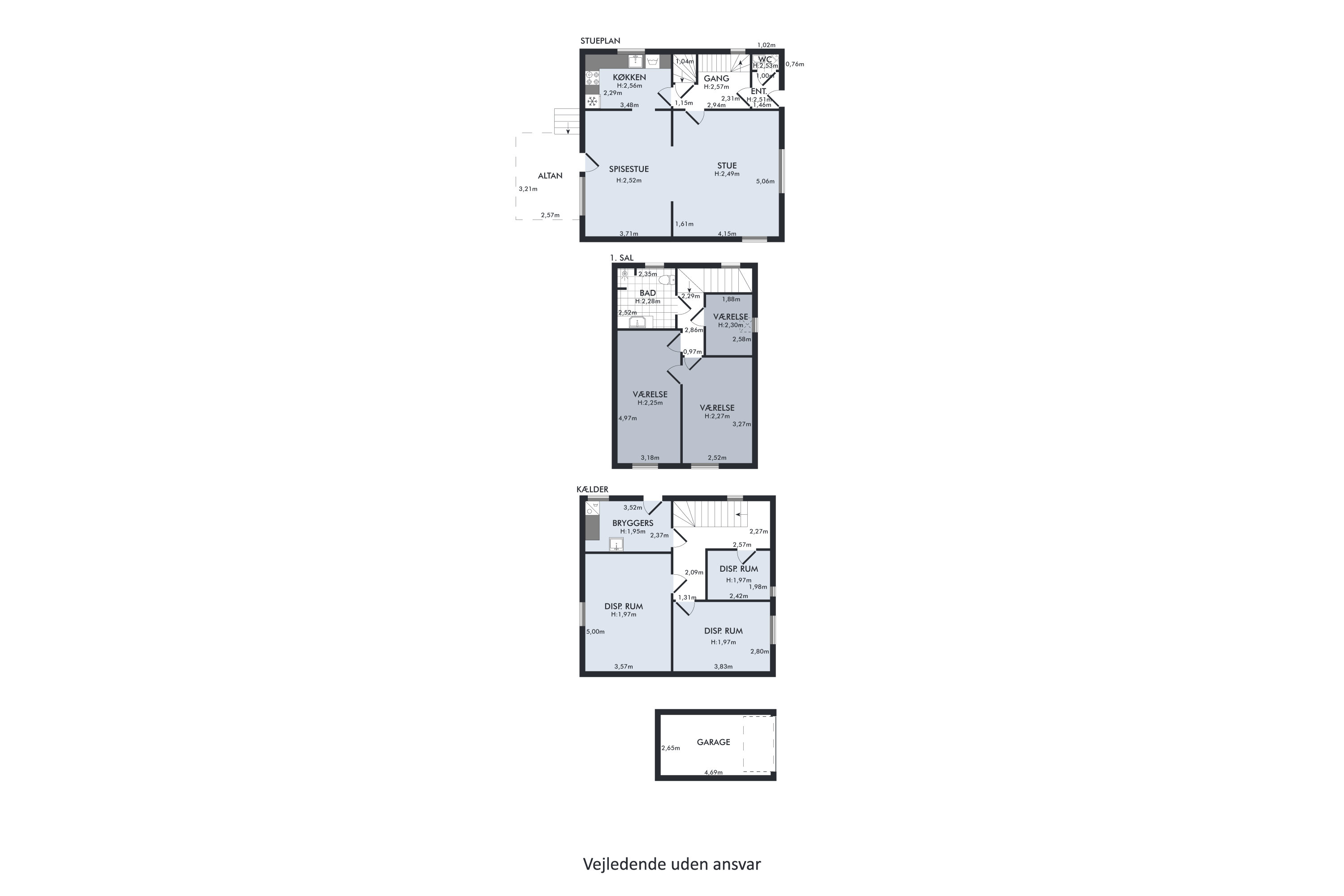 Plantegninger billede af Solbakken 4, 6300 Gråsten