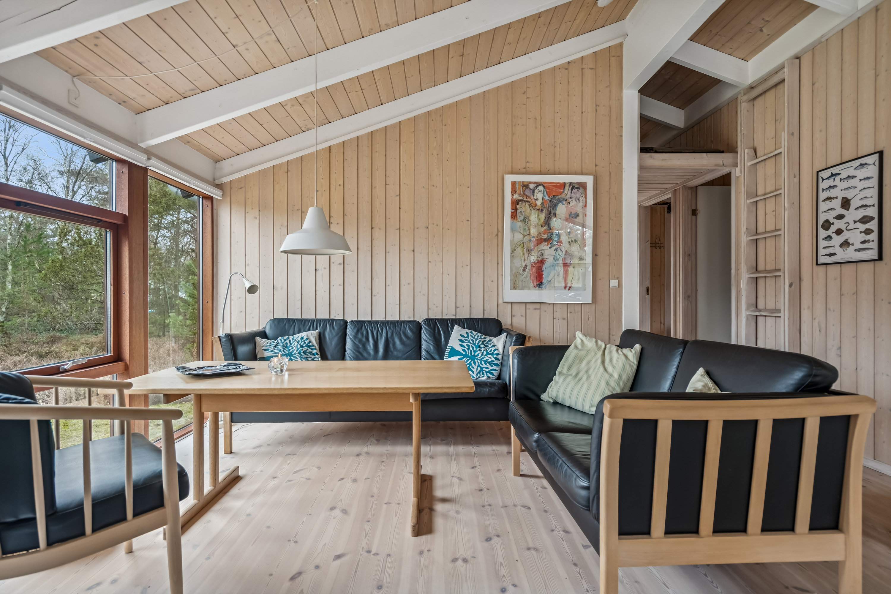 Fremhævet stue billede i fuldskærmstilstand. Billede af Banstensvejen 98, Østerby, 9940 Læsø