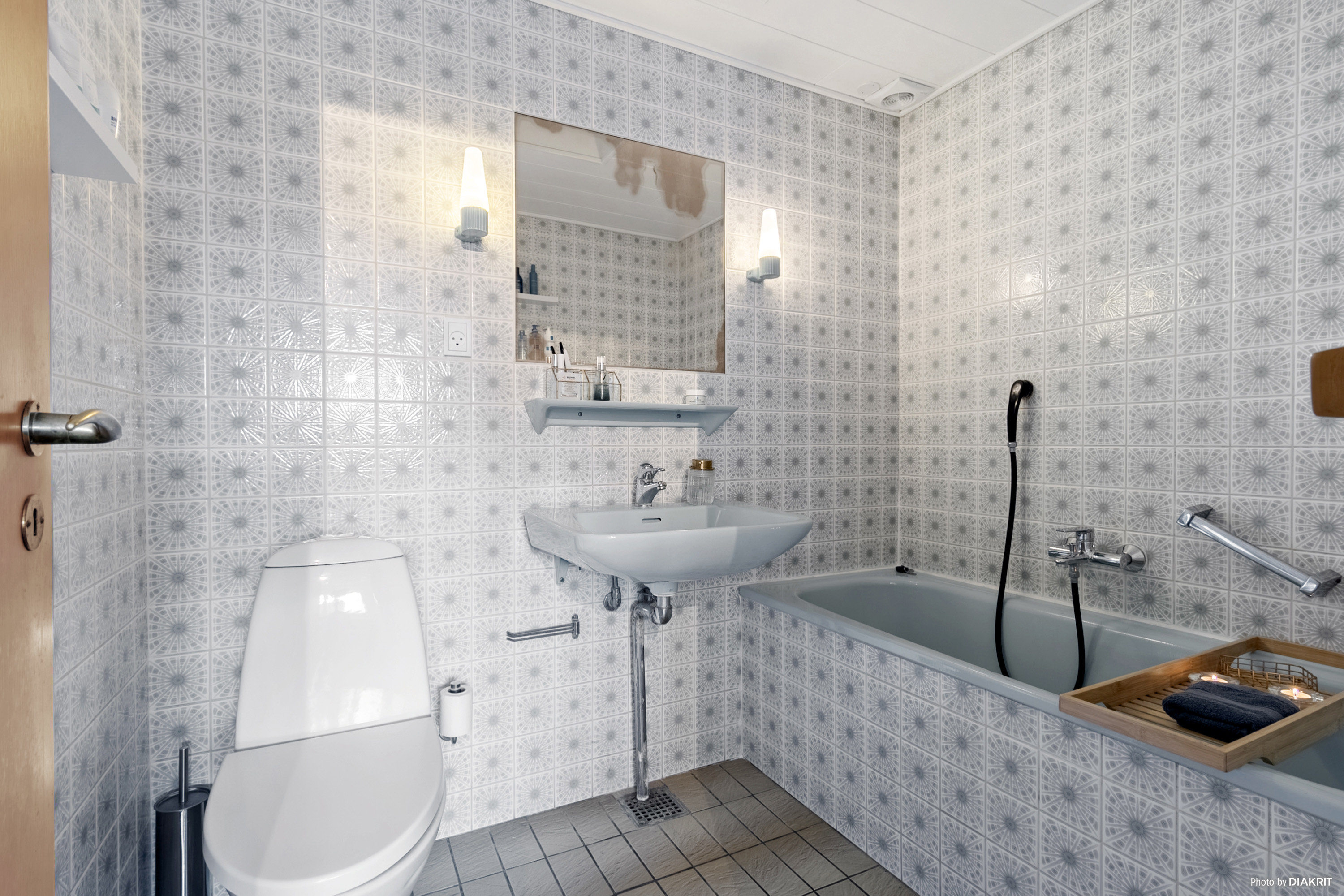 Fremhævet badeværelse billede i fuldskærmstilstand. Billede af Skovbovej 40, 4632 Bjæverskov